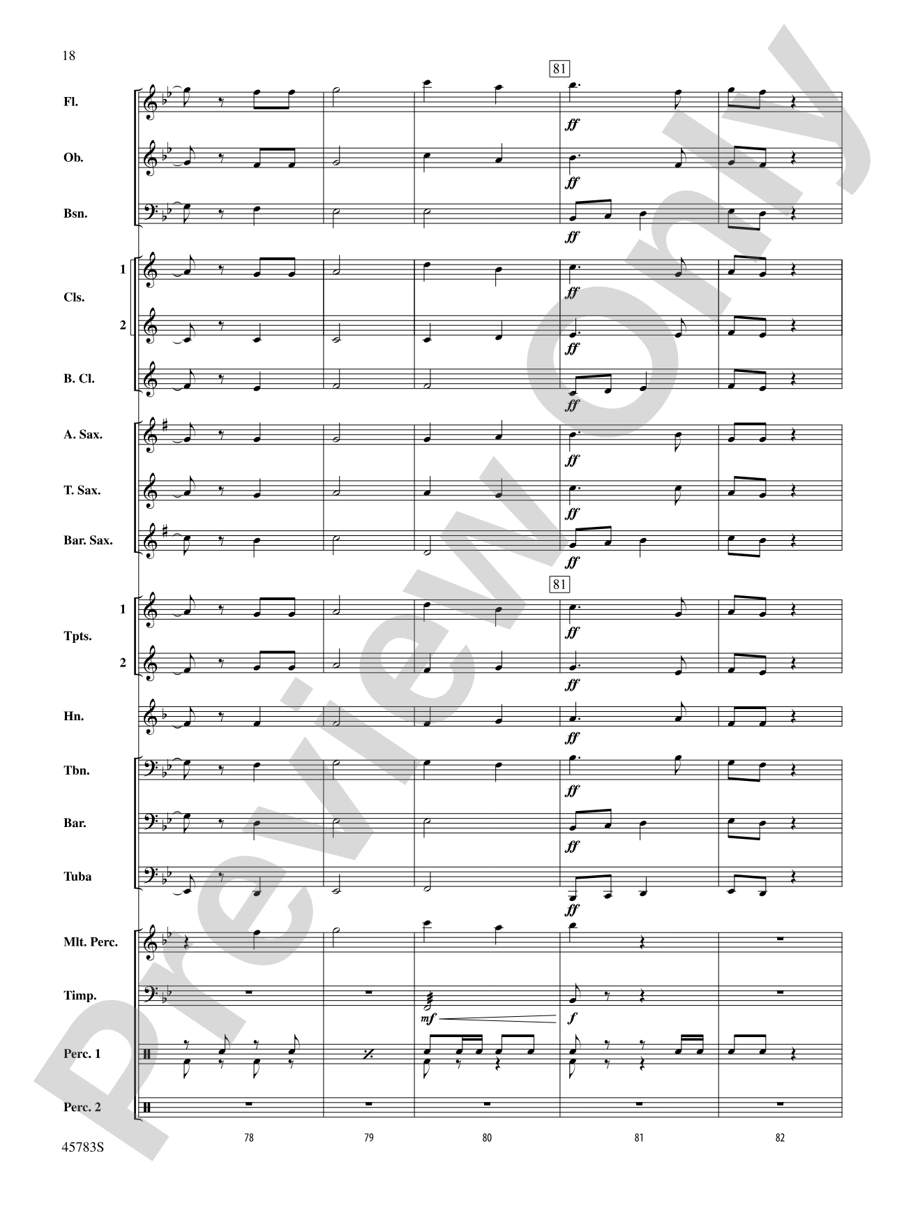 Twelve Carols for Christmas: Concert Band Conductor Score & Parts