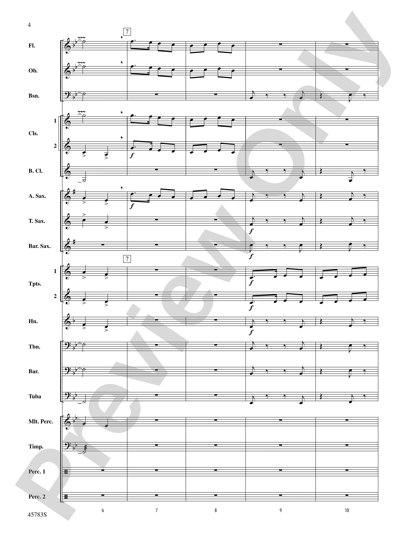 Twelve Carols for Christmas: Concert Band Conductor Score & Parts
