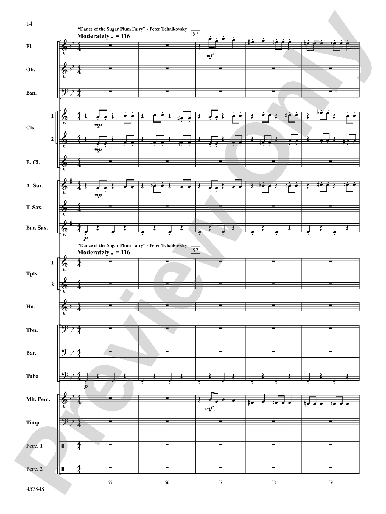 Christmas at the Symphony: Concert Band Conductor Score & Parts