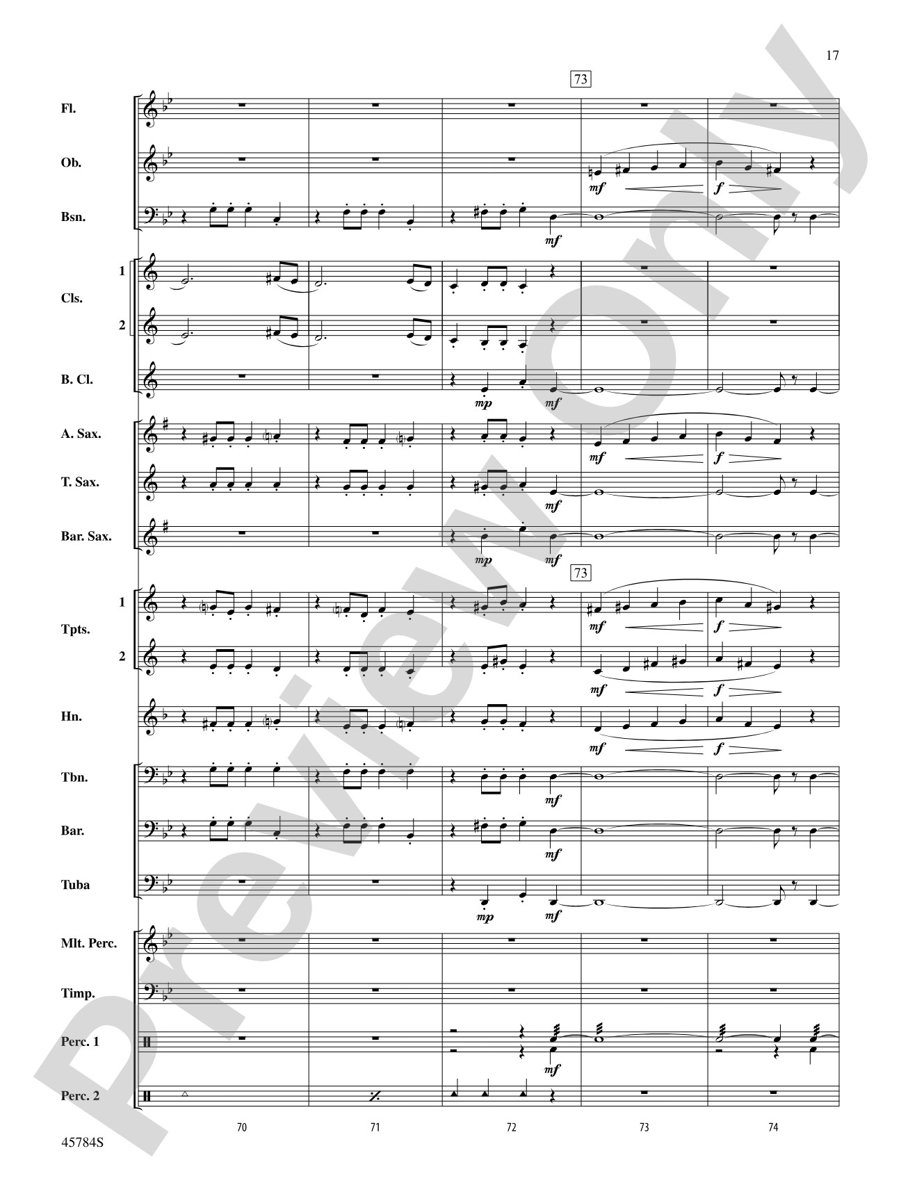 Christmas at the Symphony: Concert Band Conductor Score & Parts