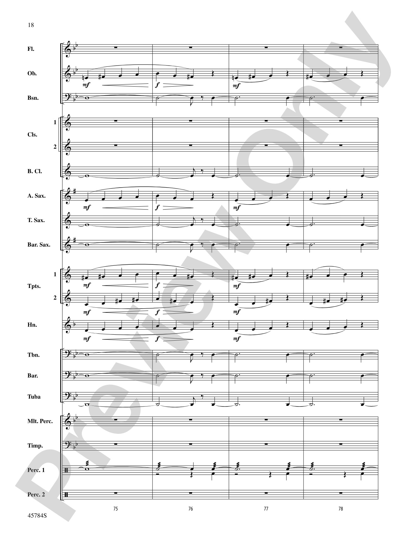 Christmas at the Symphony: Concert Band Conductor Score & Parts