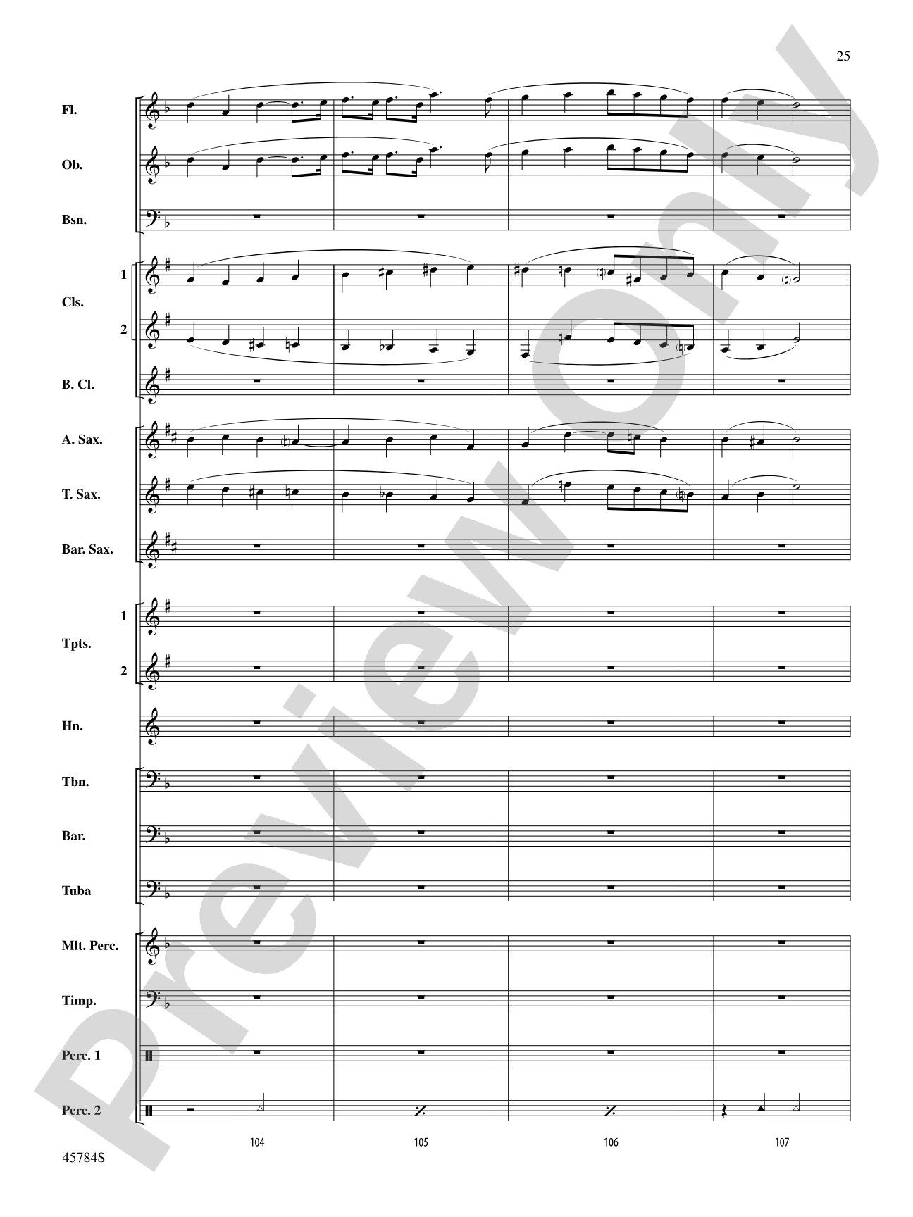 Christmas at the Symphony: Concert Band Conductor Score & Parts