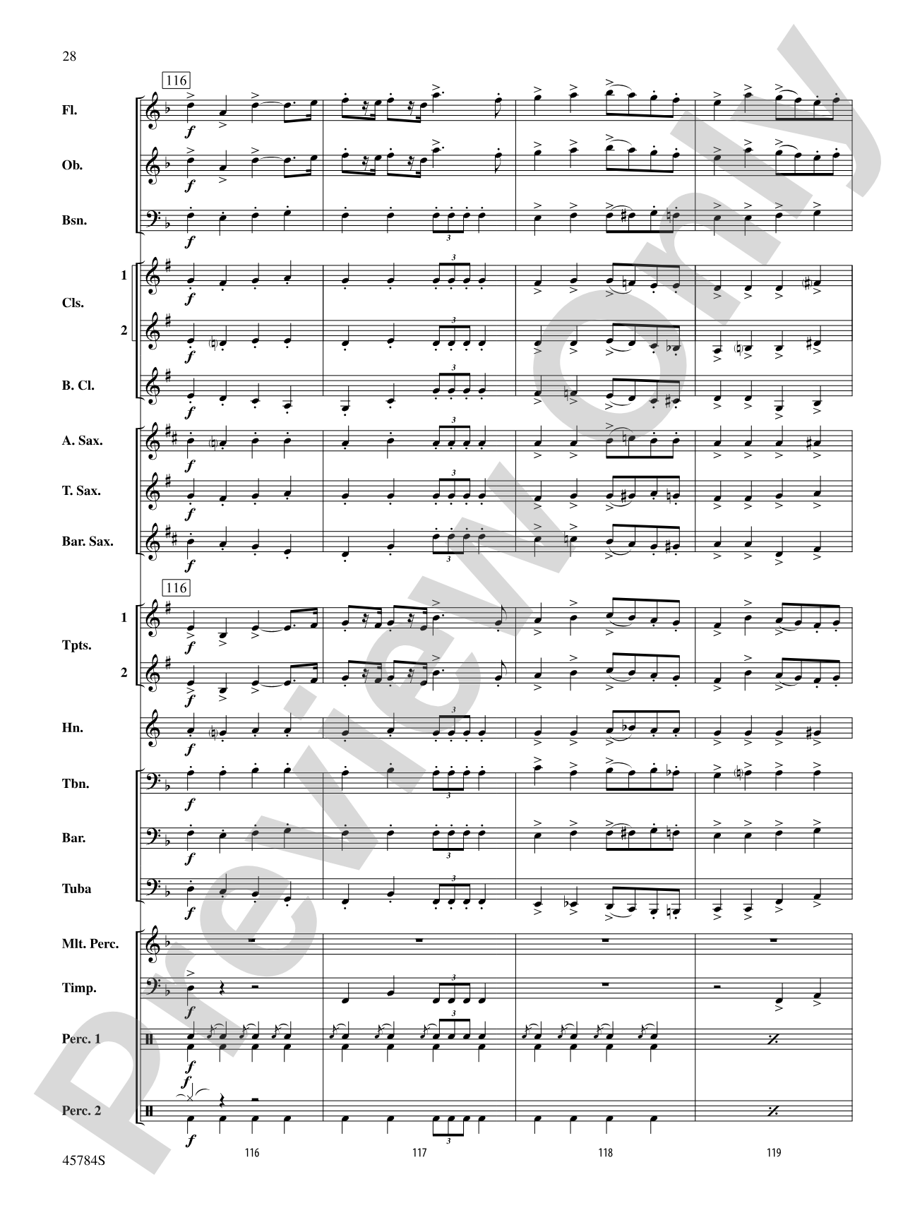Christmas at the Symphony: Concert Band Conductor Score & Parts