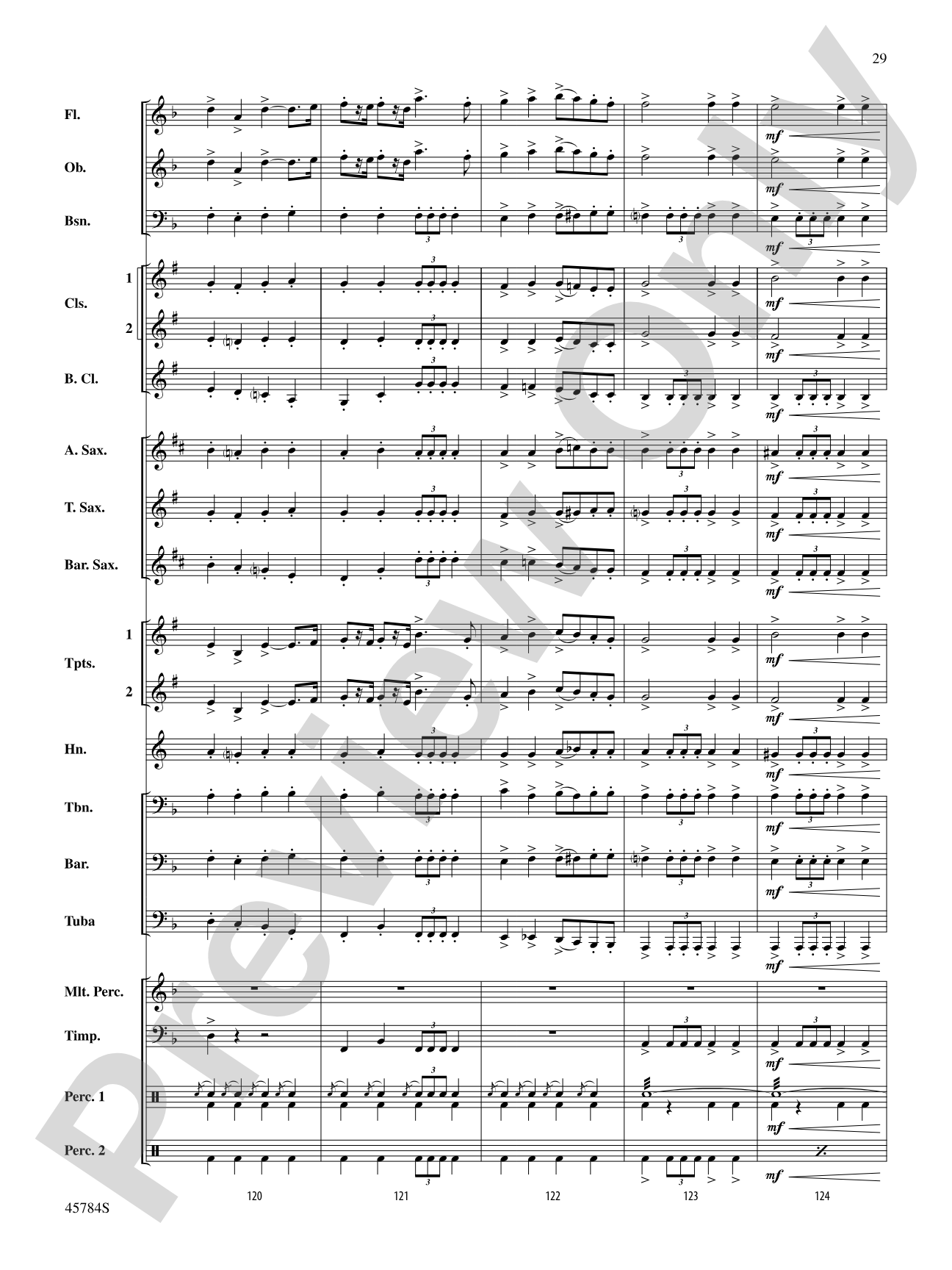 Christmas at the Symphony: Concert Band Conductor Score & Parts