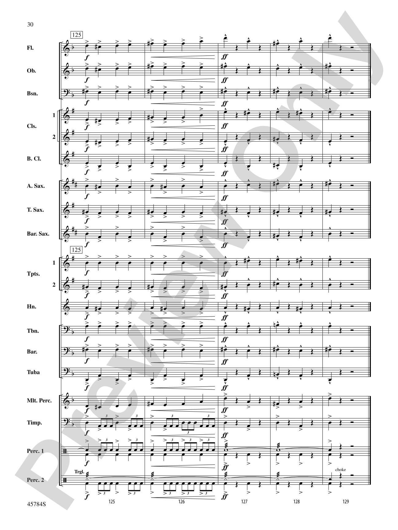 Christmas at the Symphony: Concert Band Conductor Score & Parts