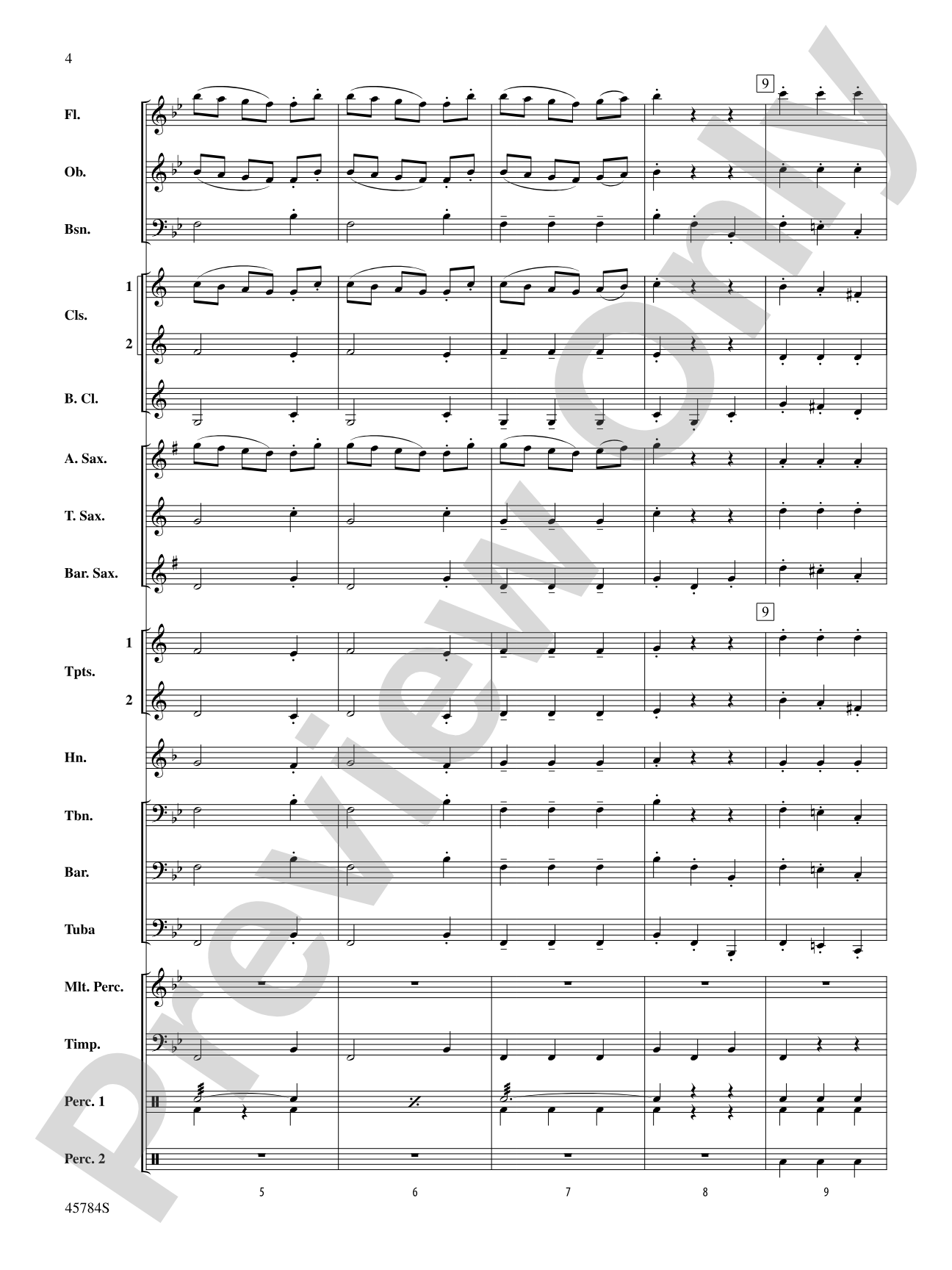 Christmas at the Symphony: Concert Band Conductor Score & Parts