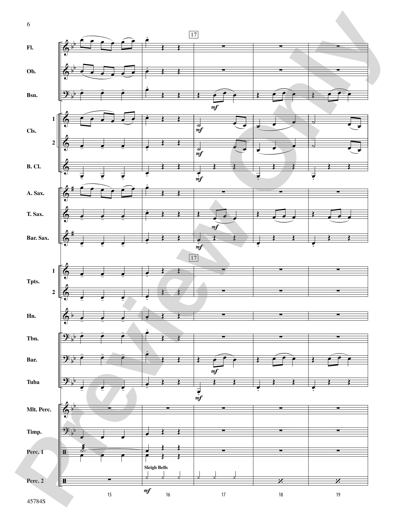 Christmas at the Symphony: Concert Band Conductor Score & Parts
