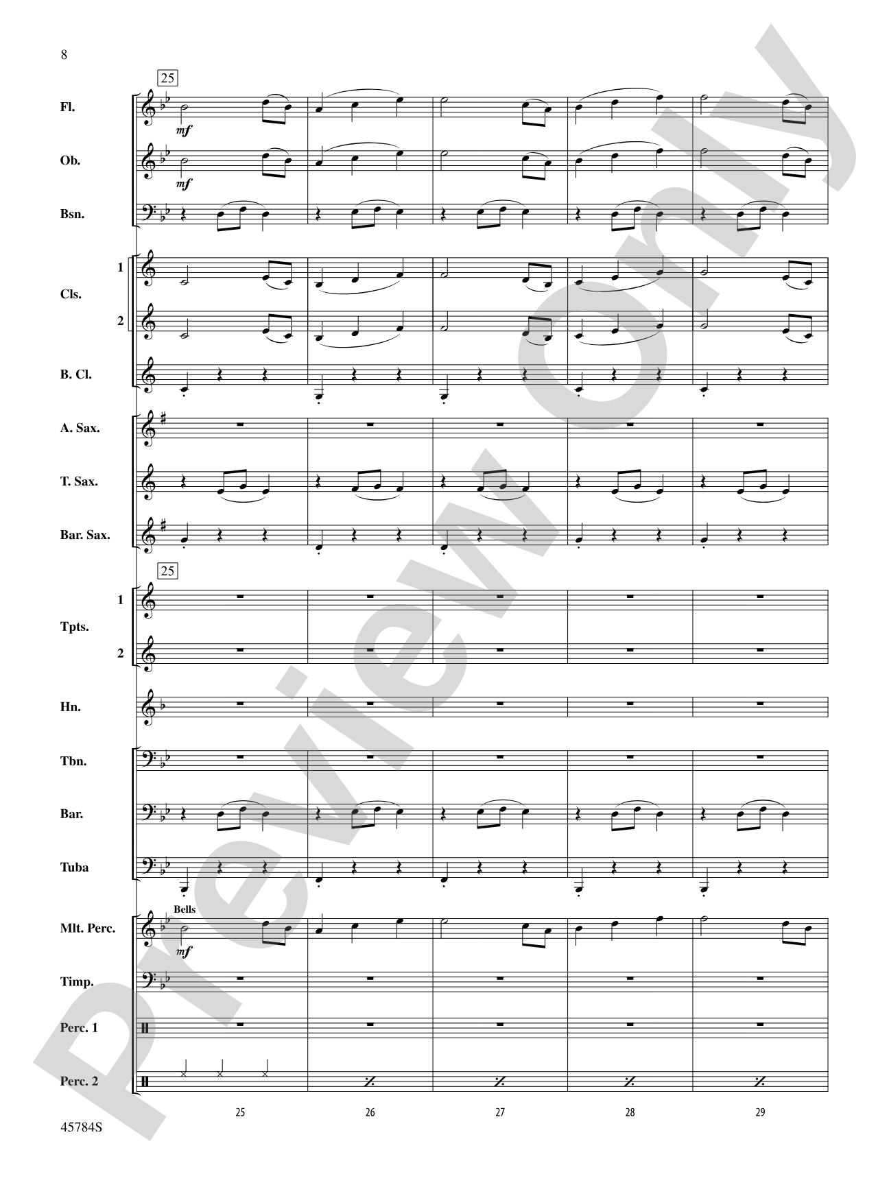 Christmas at the Symphony: Concert Band Conductor Score & Parts