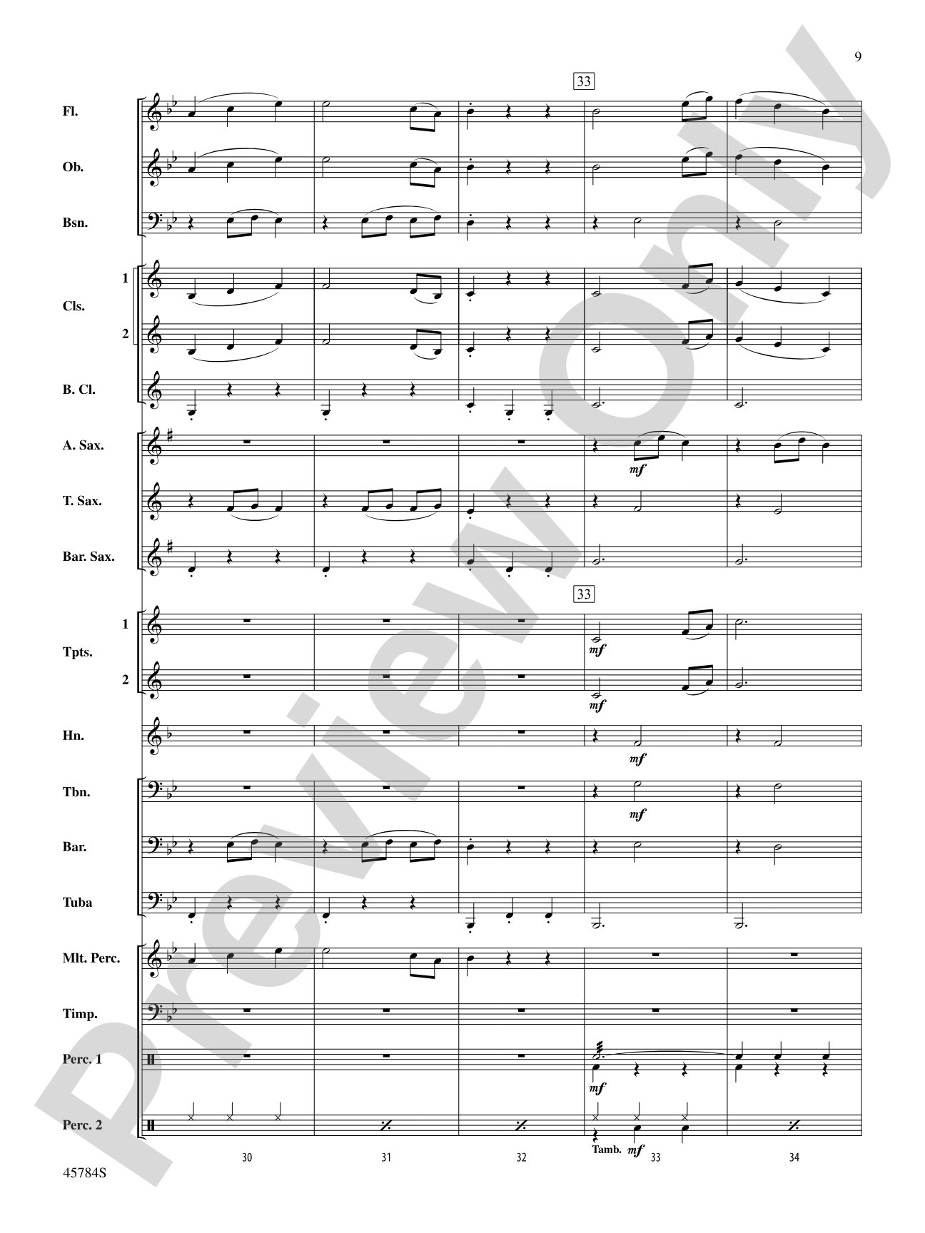 Christmas at the Symphony: Concert Band Conductor Score & Parts