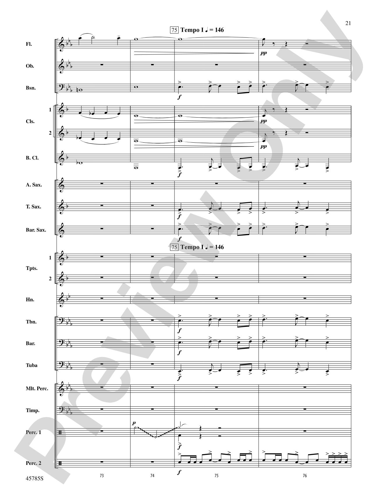 Jubilant Horizons: Concert Band Conductor Score & Parts