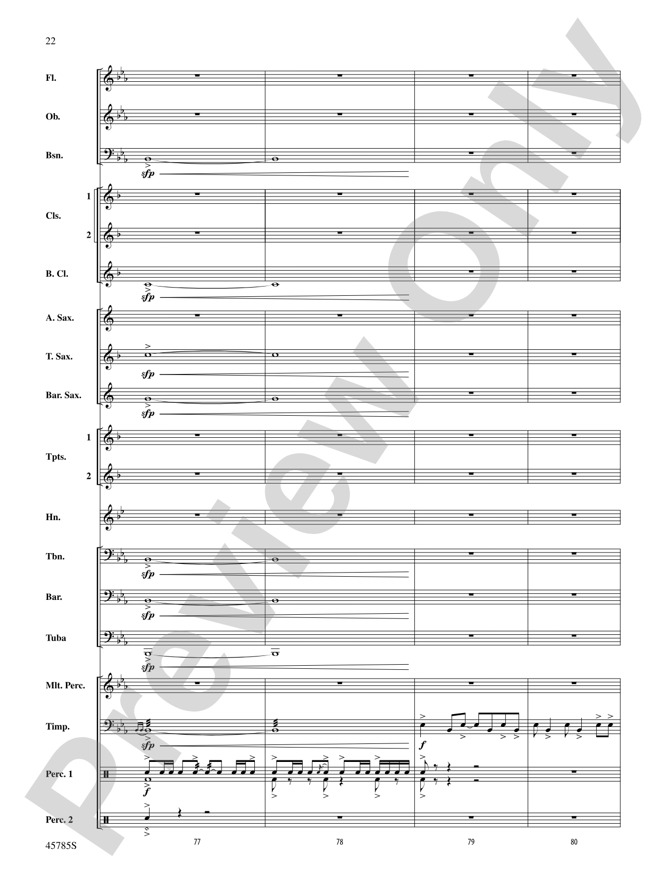 Jubilant Horizons: Concert Band Conductor Score & Parts