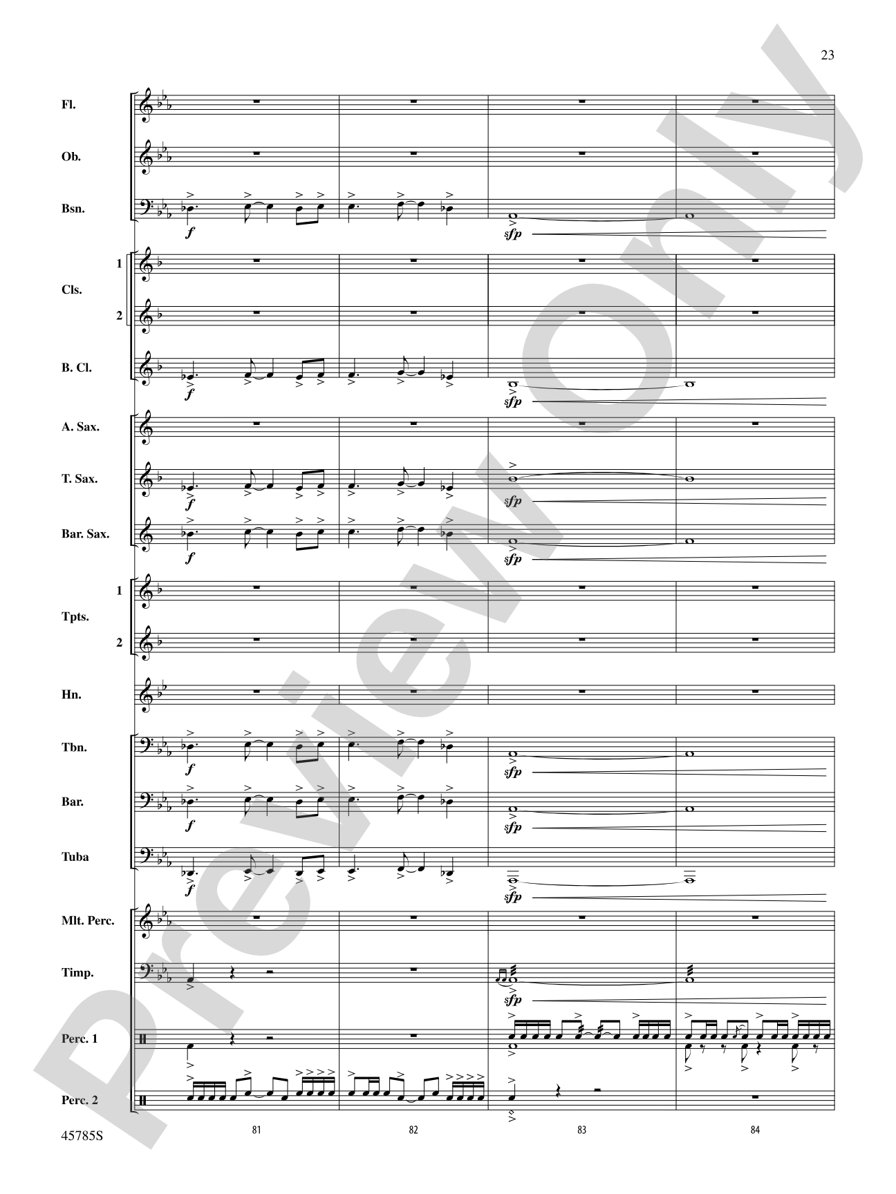 Jubilant Horizons: Concert Band Conductor Score & Parts