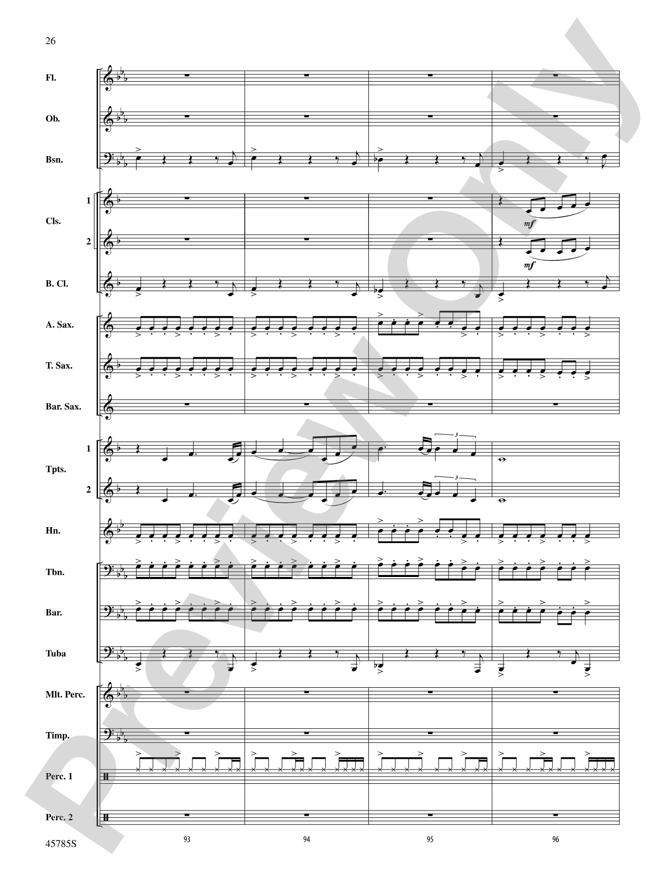 Jubilant Horizons: Concert Band Conductor Score & Parts