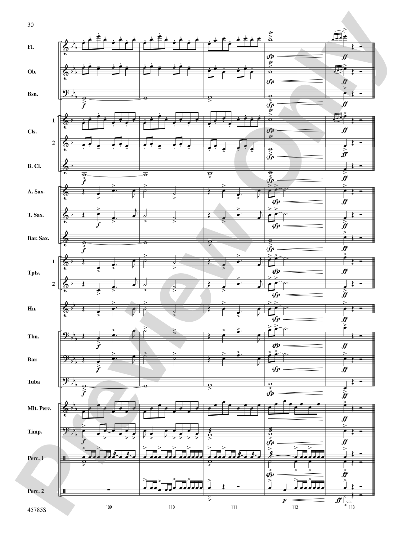 Jubilant Horizons: Concert Band Conductor Score & Parts