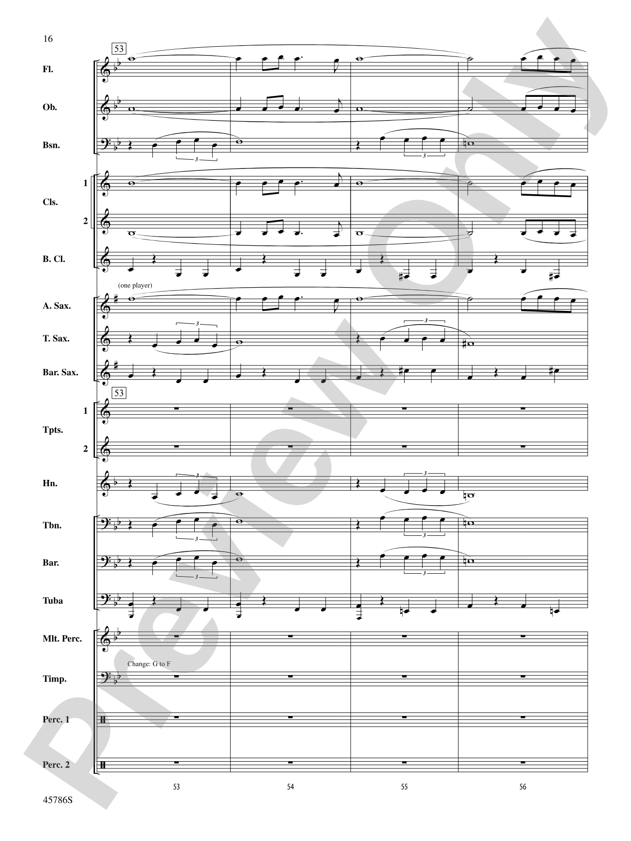 Serenata for Band: Concert Band Conductor Score & Parts
