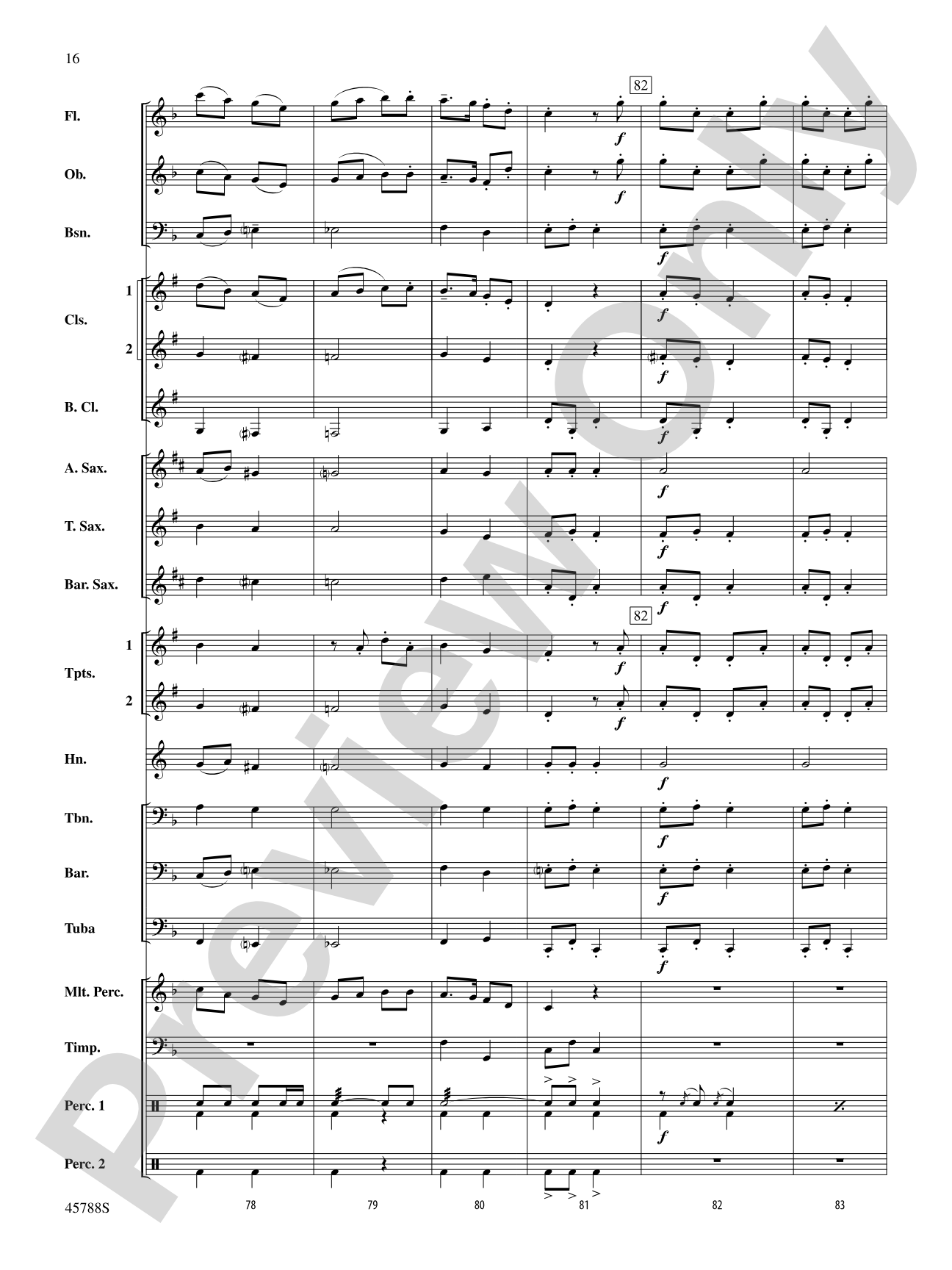 I'm Seventeen Come Sunday: Concert Band Conductor Score & Parts