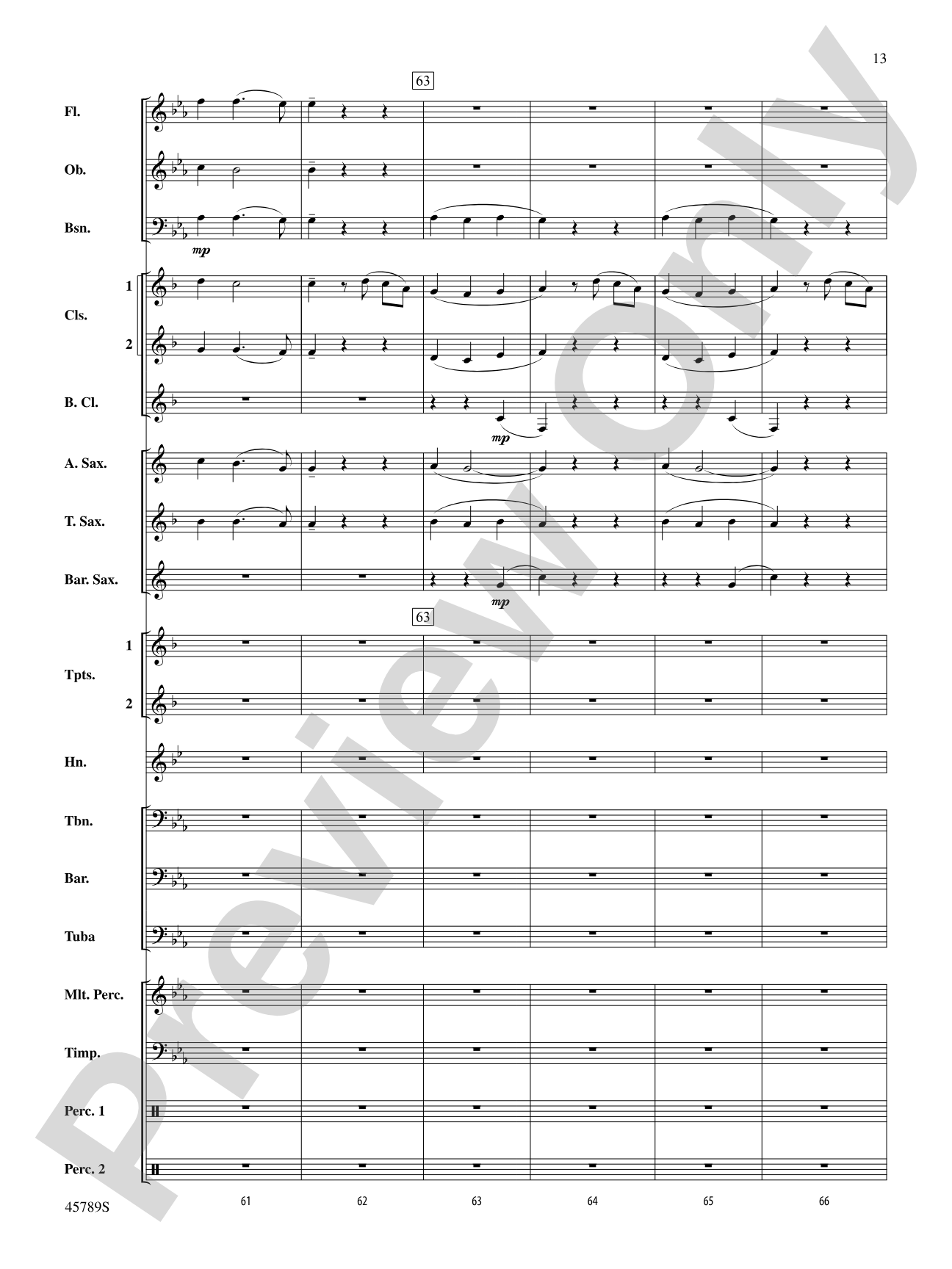 Images of Spain: Concert Band Conductor Score & Parts