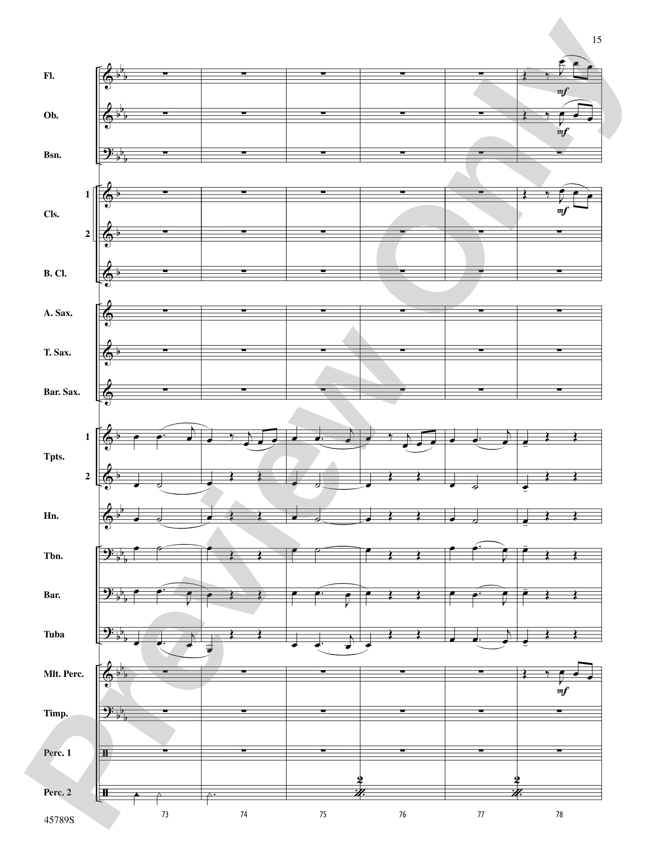 Images of Spain: Concert Band Conductor Score & Parts