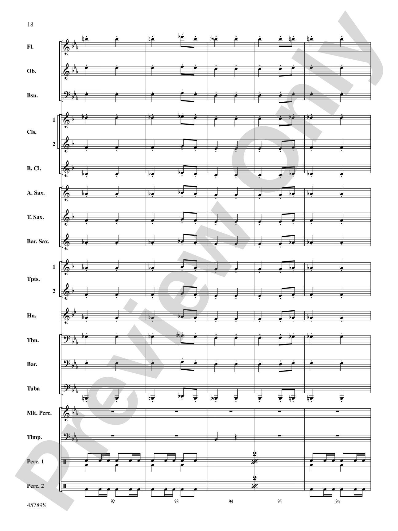 Images of Spain: Concert Band Conductor Score & Parts