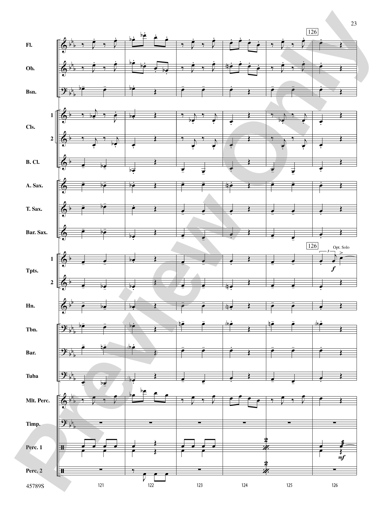 Images of Spain: Concert Band Conductor Score & Parts