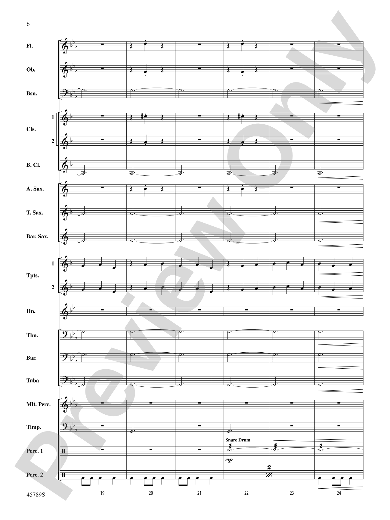 Images of Spain: Concert Band Conductor Score & Parts