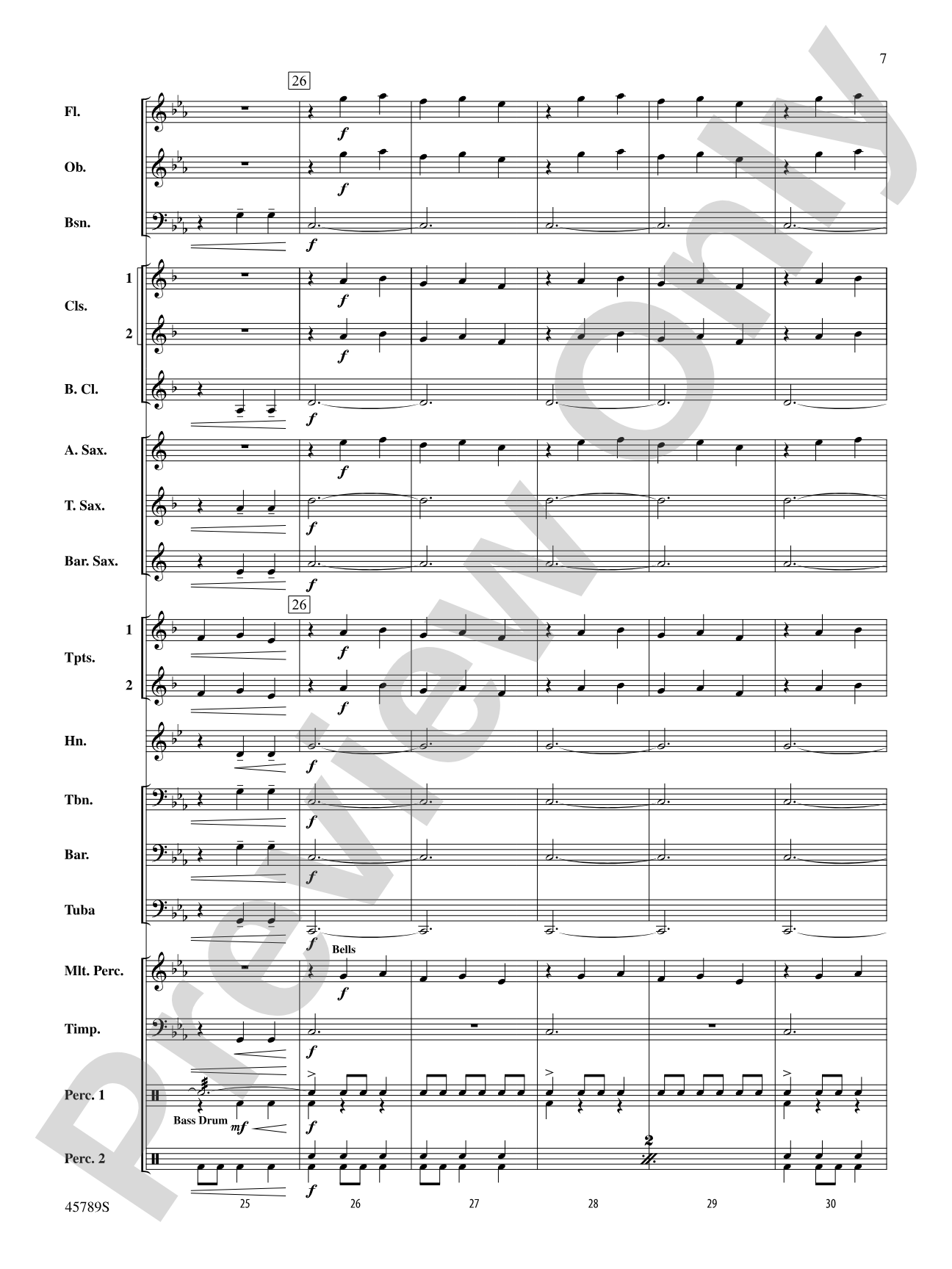 Images of Spain: Concert Band Conductor Score & Parts