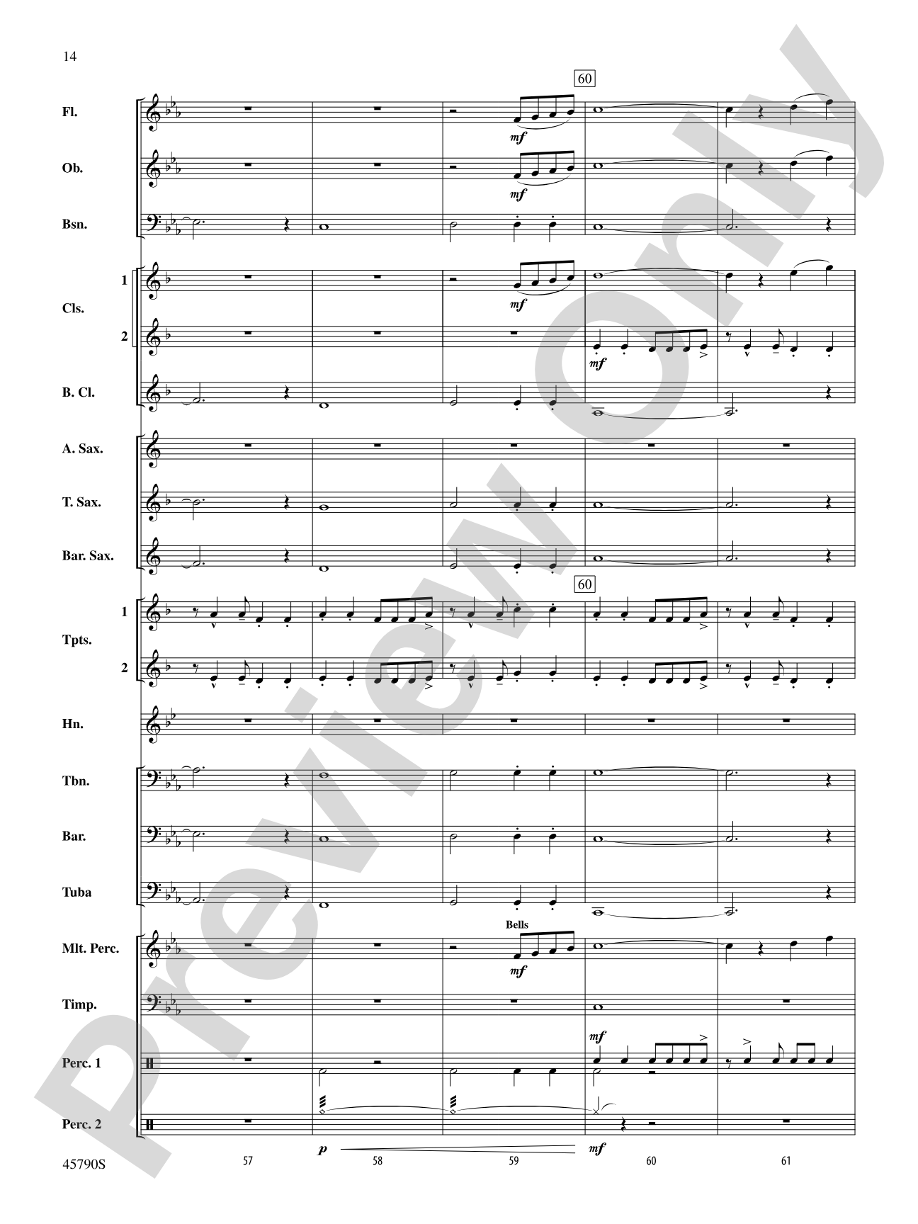 Ancient Curses: Concert Band Conductor Score & Parts