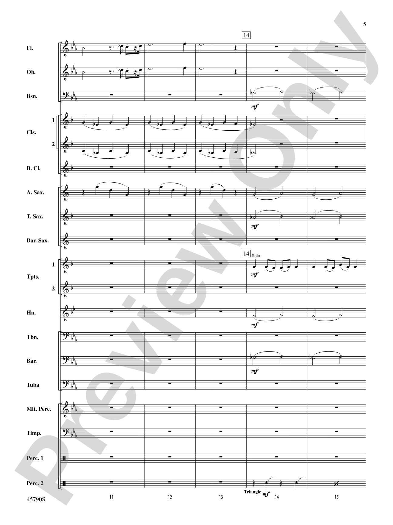 Ancient Curses: Concert Band Conductor Score & Parts