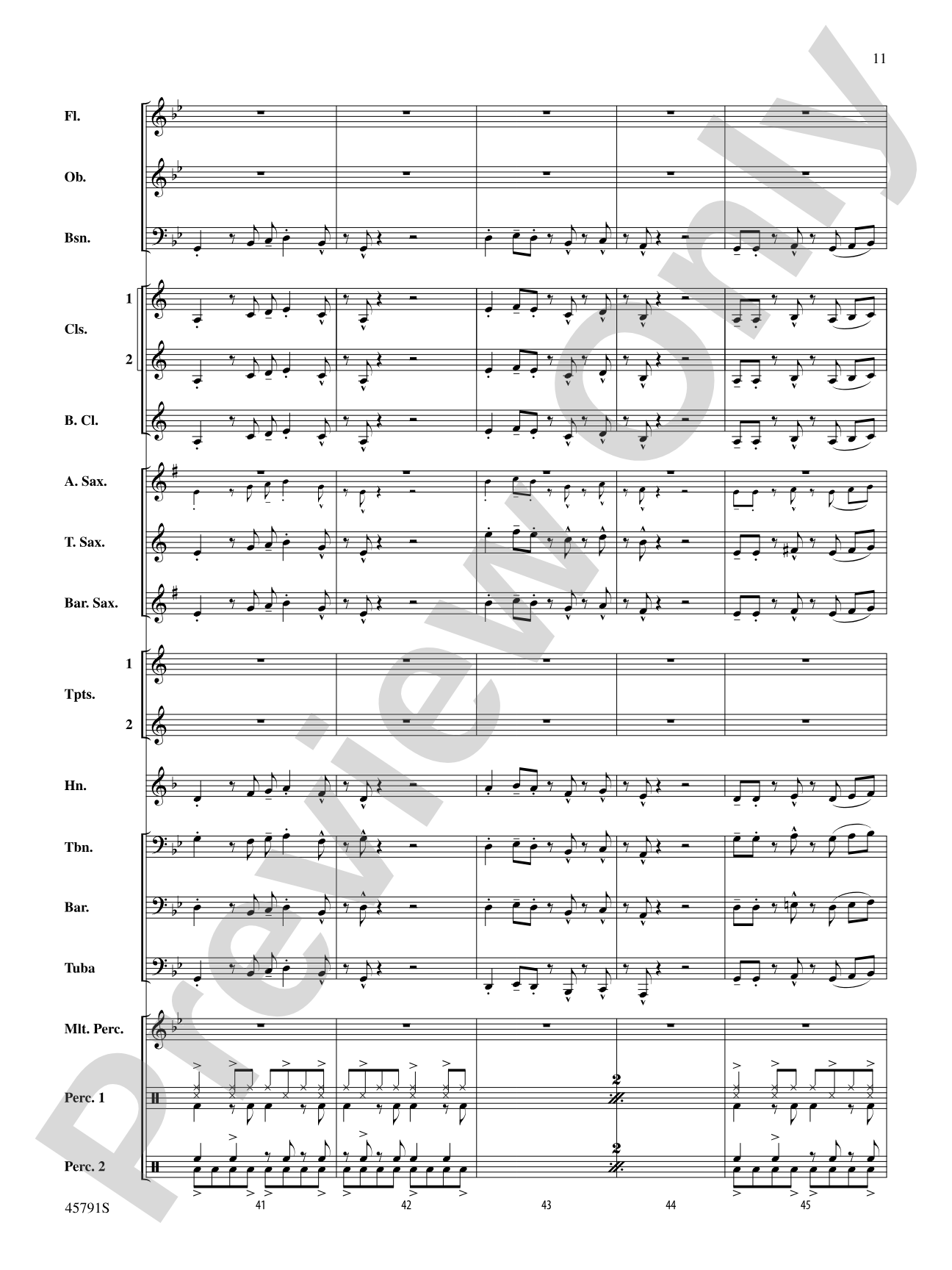 Sambeando: Concert Band Conductor Score & Parts
