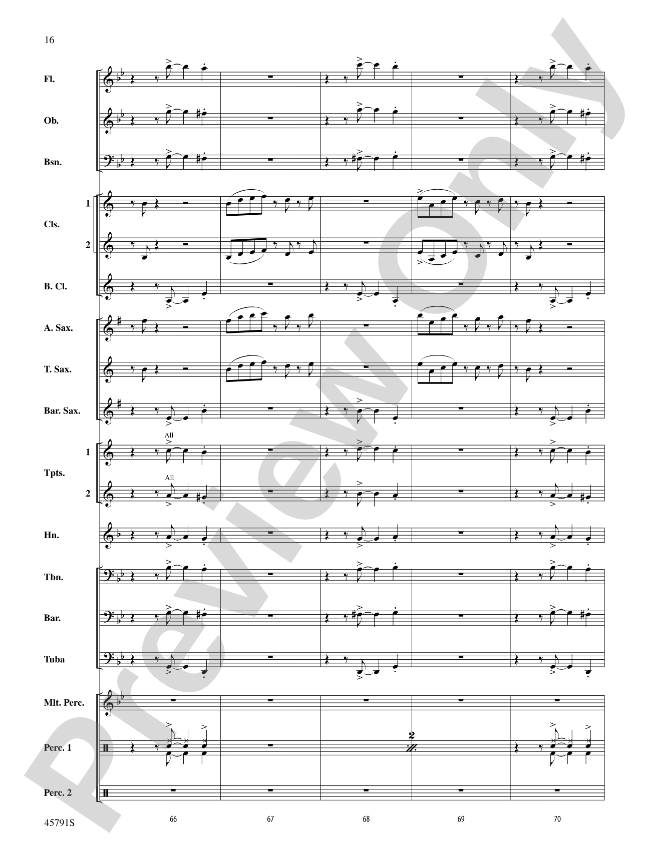 Sambeando: Concert Band Conductor Score & Parts