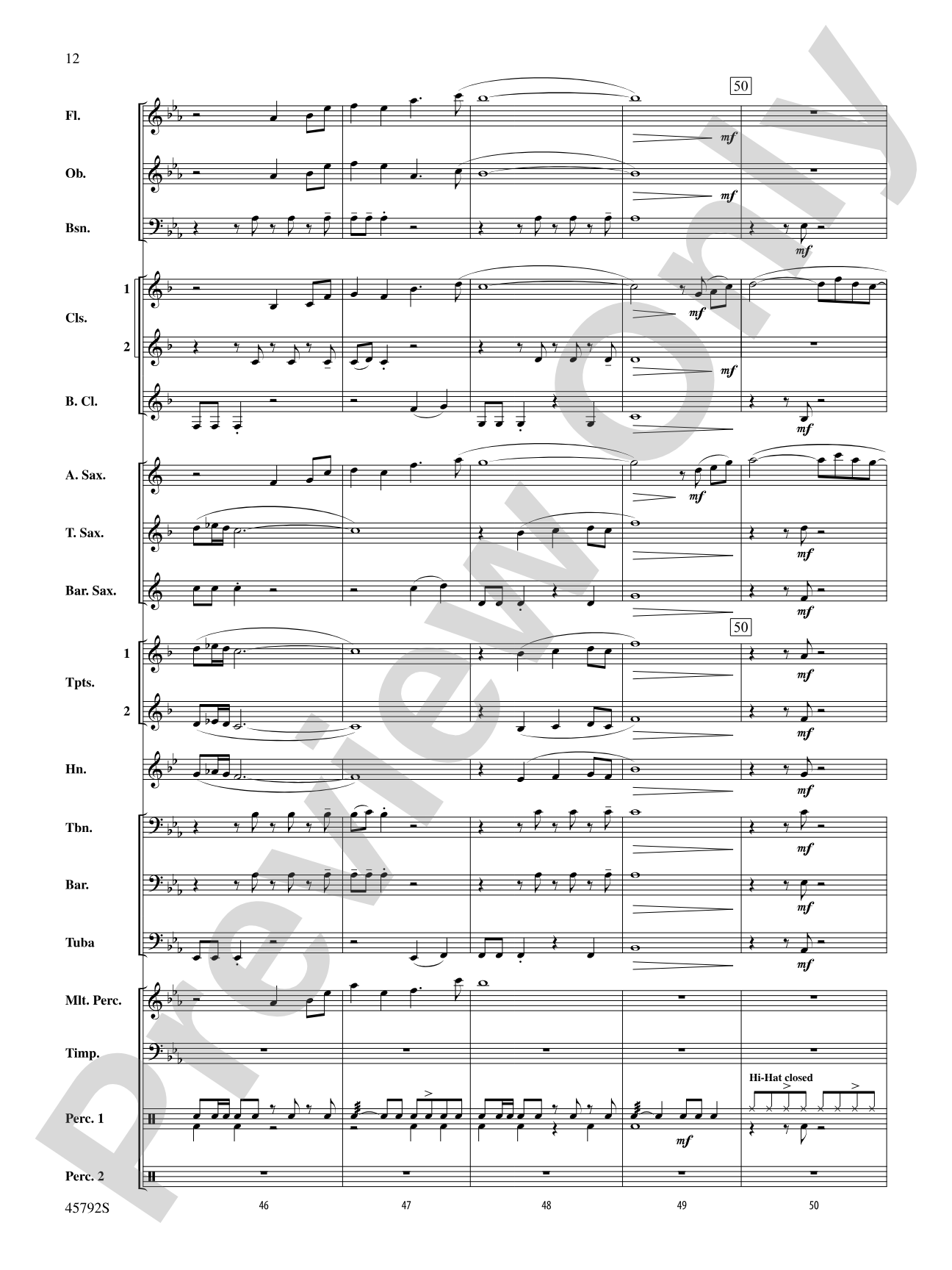 First Sun: Concert Band Conductor Score & Parts