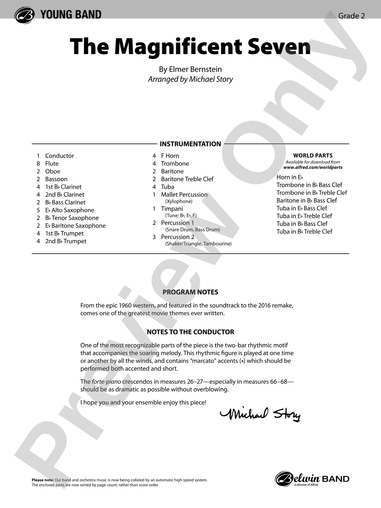 The Magnificent Seven: Score