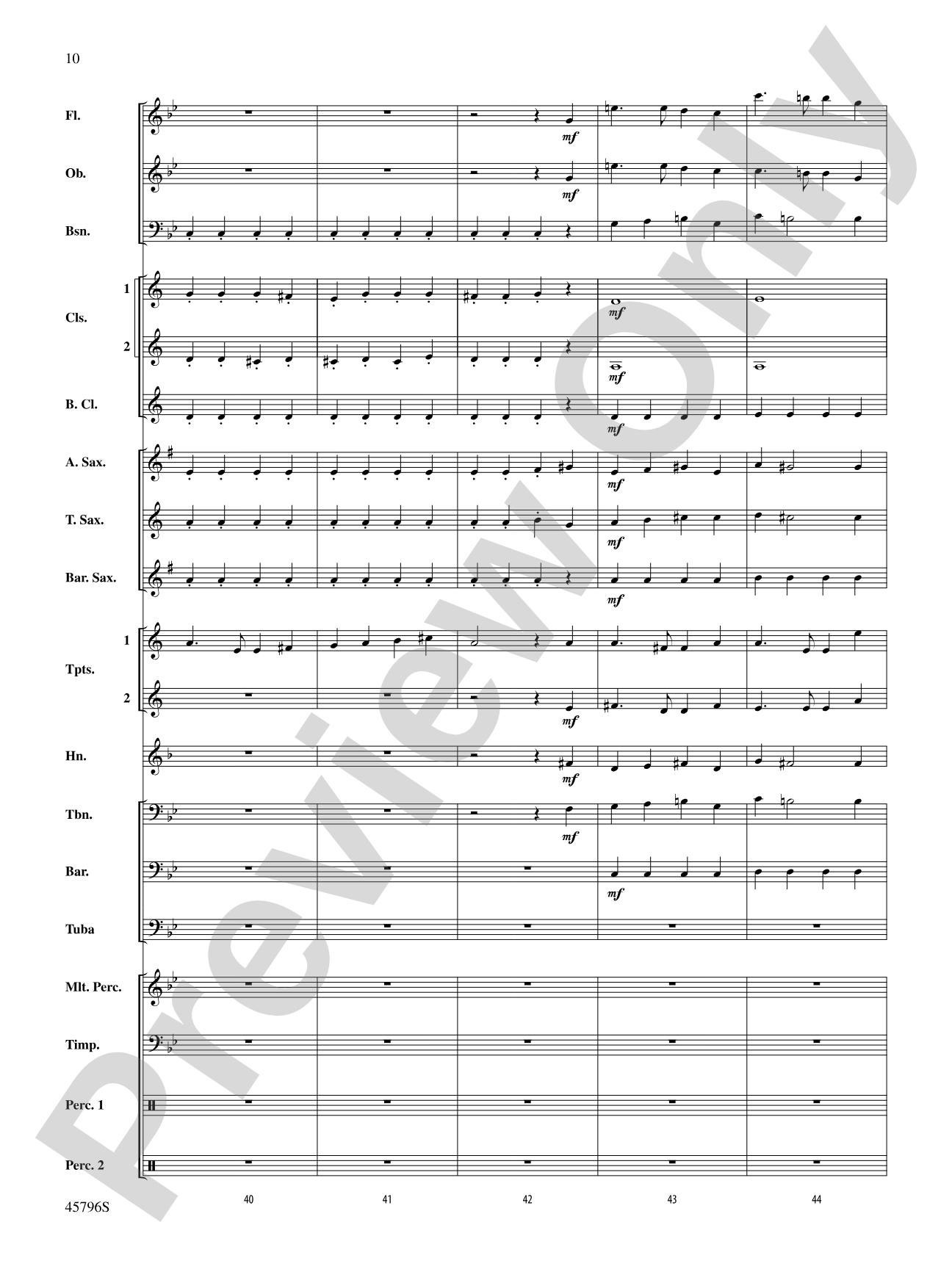 From Sea to Shining Sea: Concert Band Conductor Score & Parts