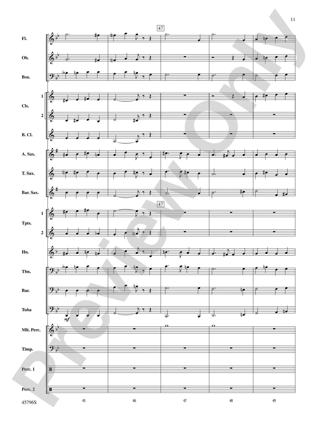 From Sea to Shining Sea: Concert Band Conductor Score & Parts