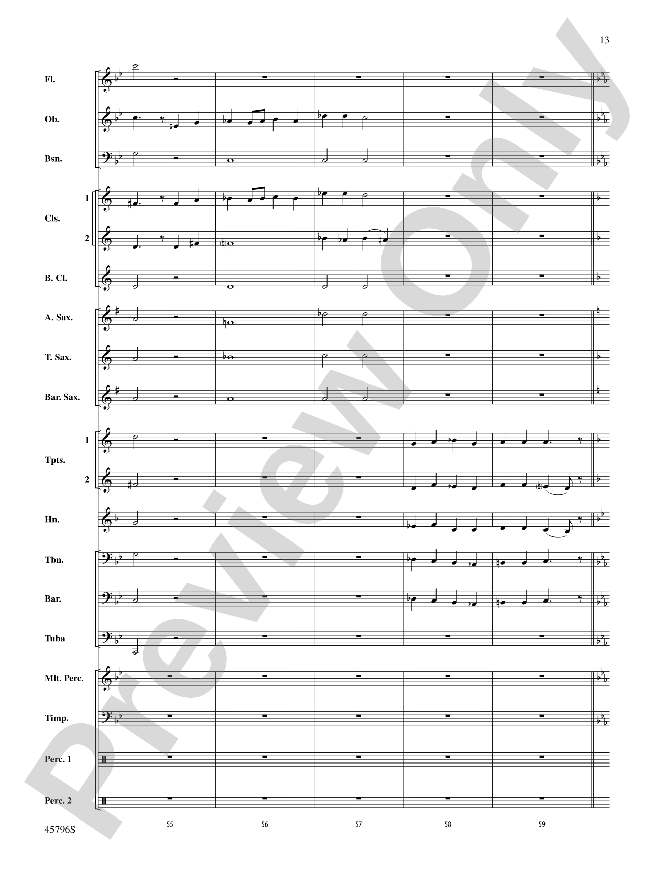 From Sea to Shining Sea: Concert Band Conductor Score & Parts