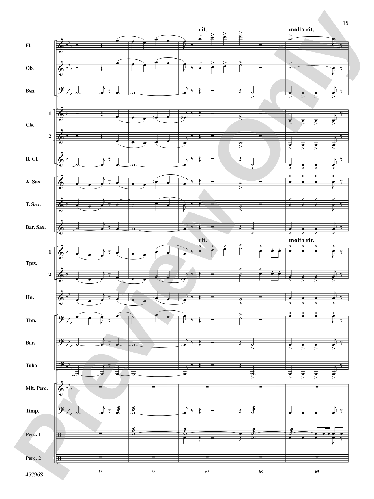 From Sea to Shining Sea: Concert Band Conductor Score & Parts