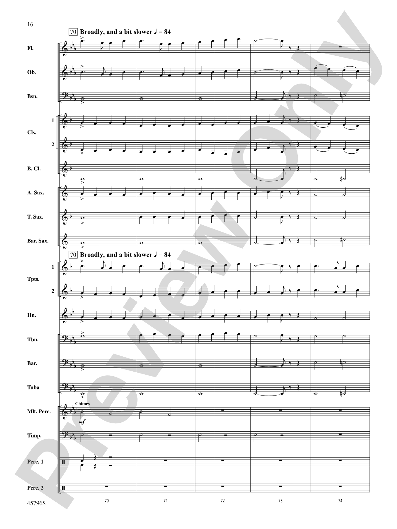 From Sea to Shining Sea: Concert Band Conductor Score & Parts