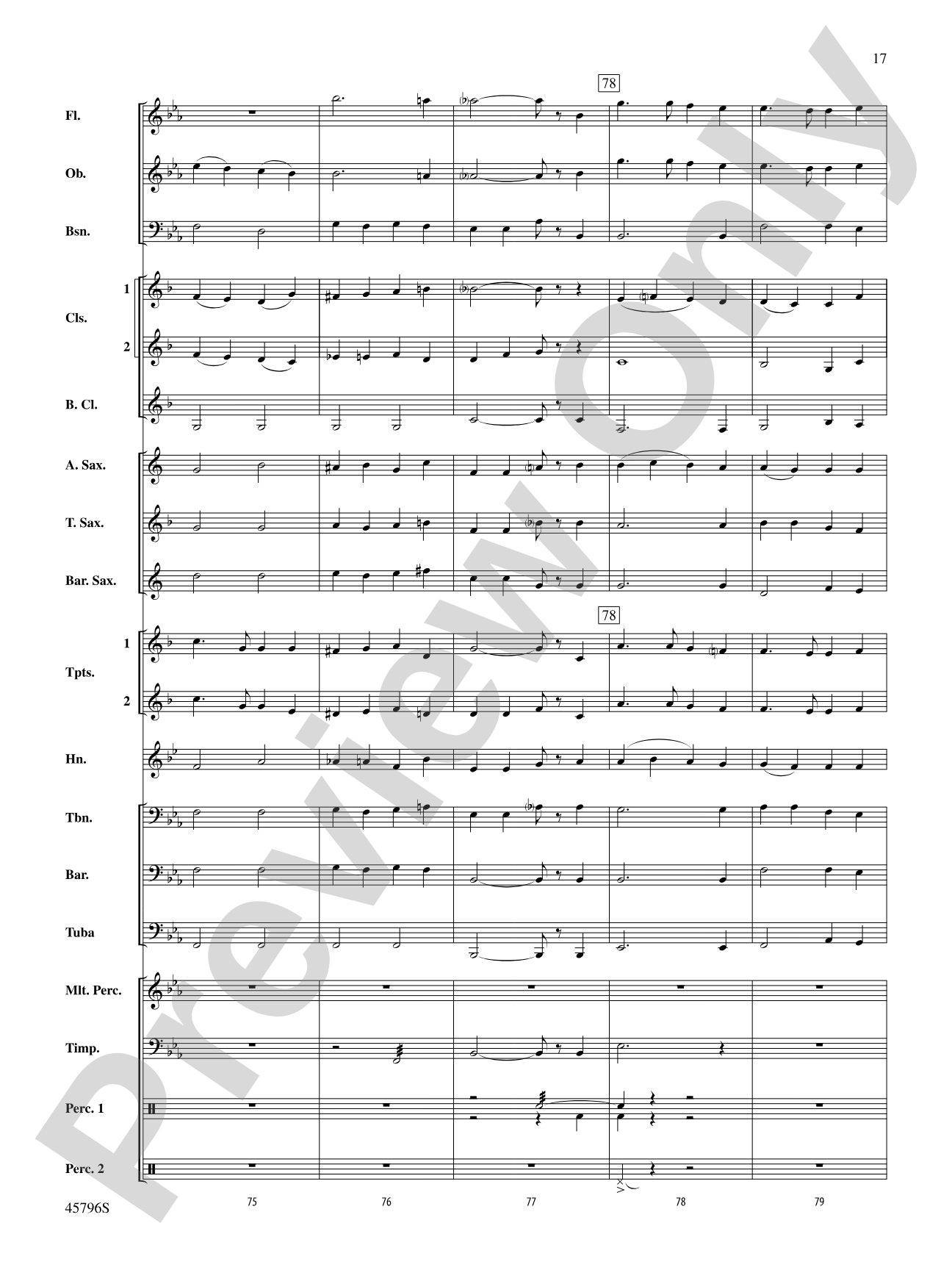 From Sea to Shining Sea: Concert Band Conductor Score & Parts