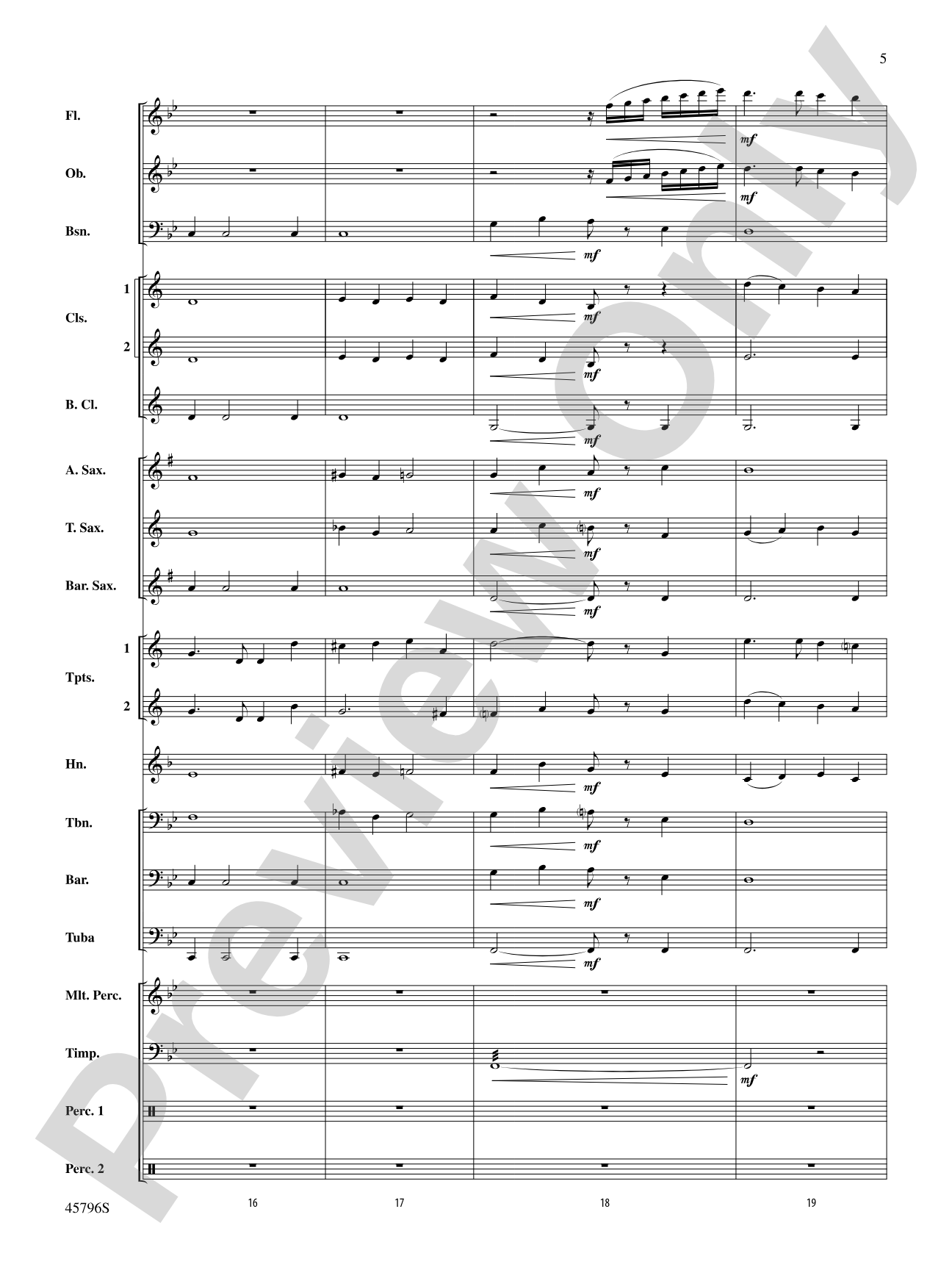 From Sea to Shining Sea: Concert Band Conductor Score & Parts