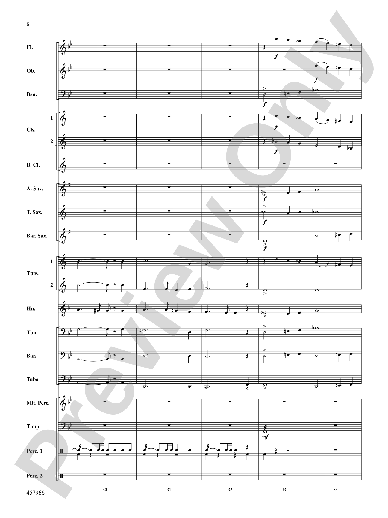 From Sea to Shining Sea: Concert Band Conductor Score & Parts