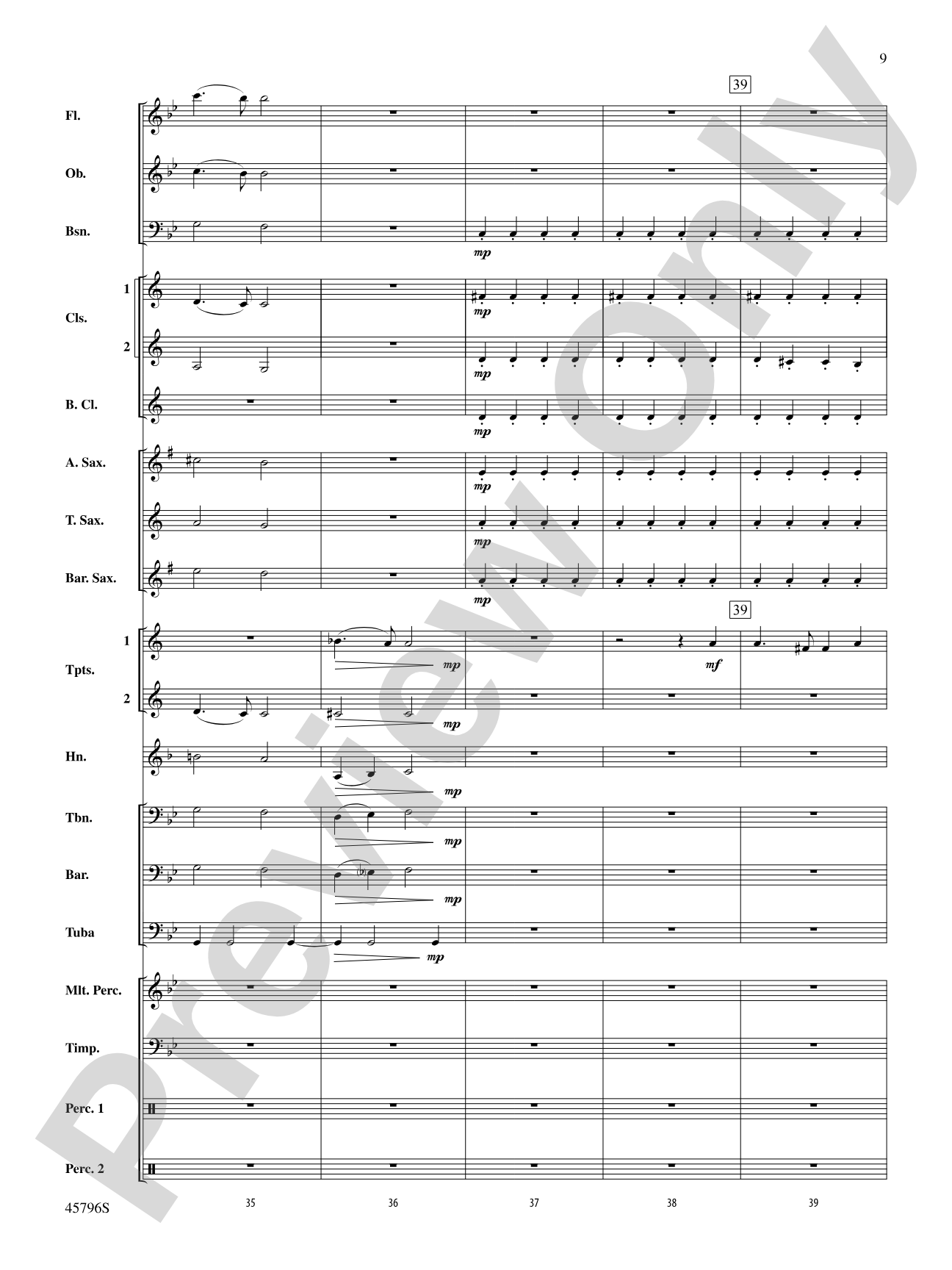 From Sea to Shining Sea: Concert Band Conductor Score & Parts