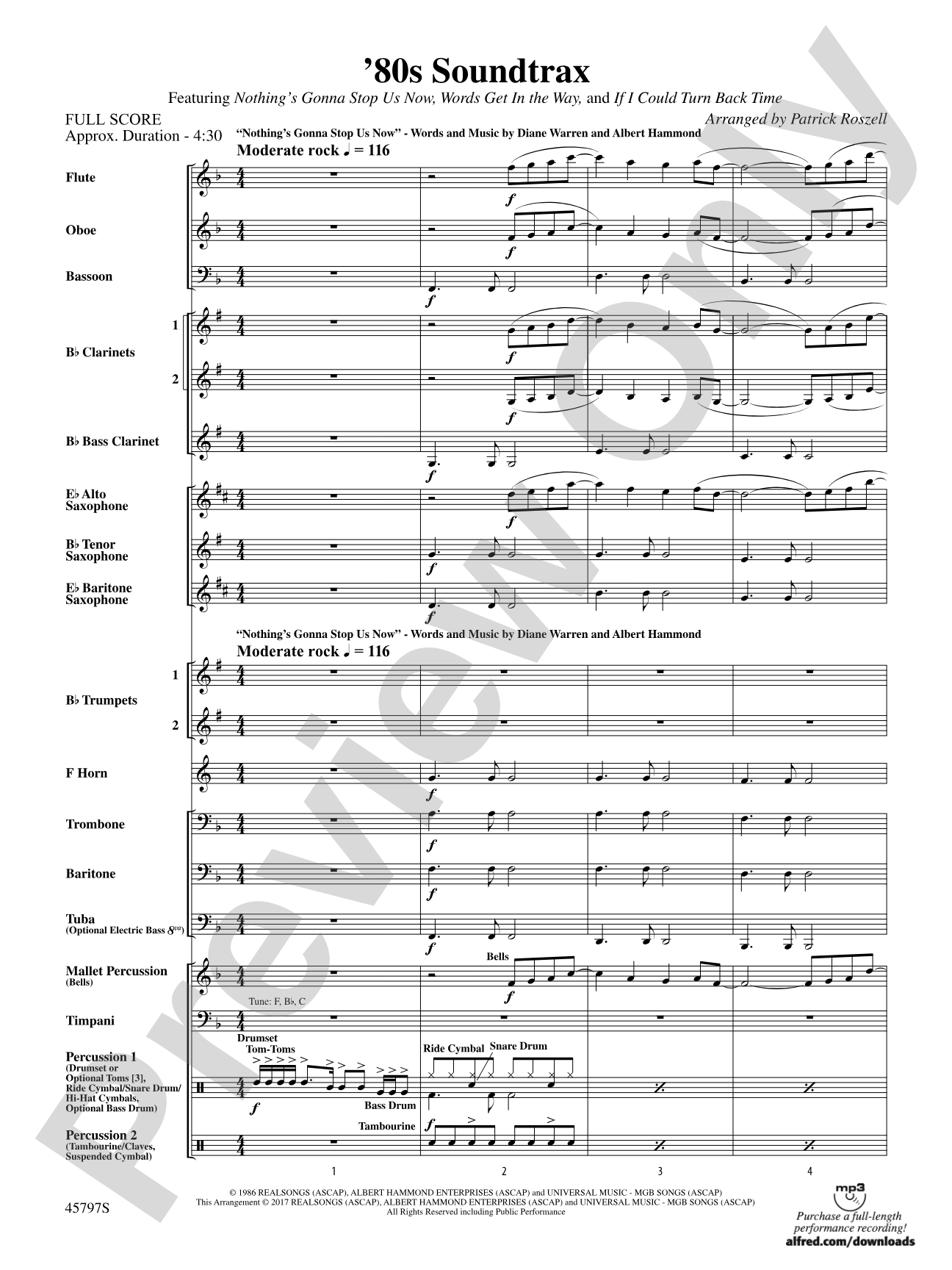 '80s Soundtrax: Score