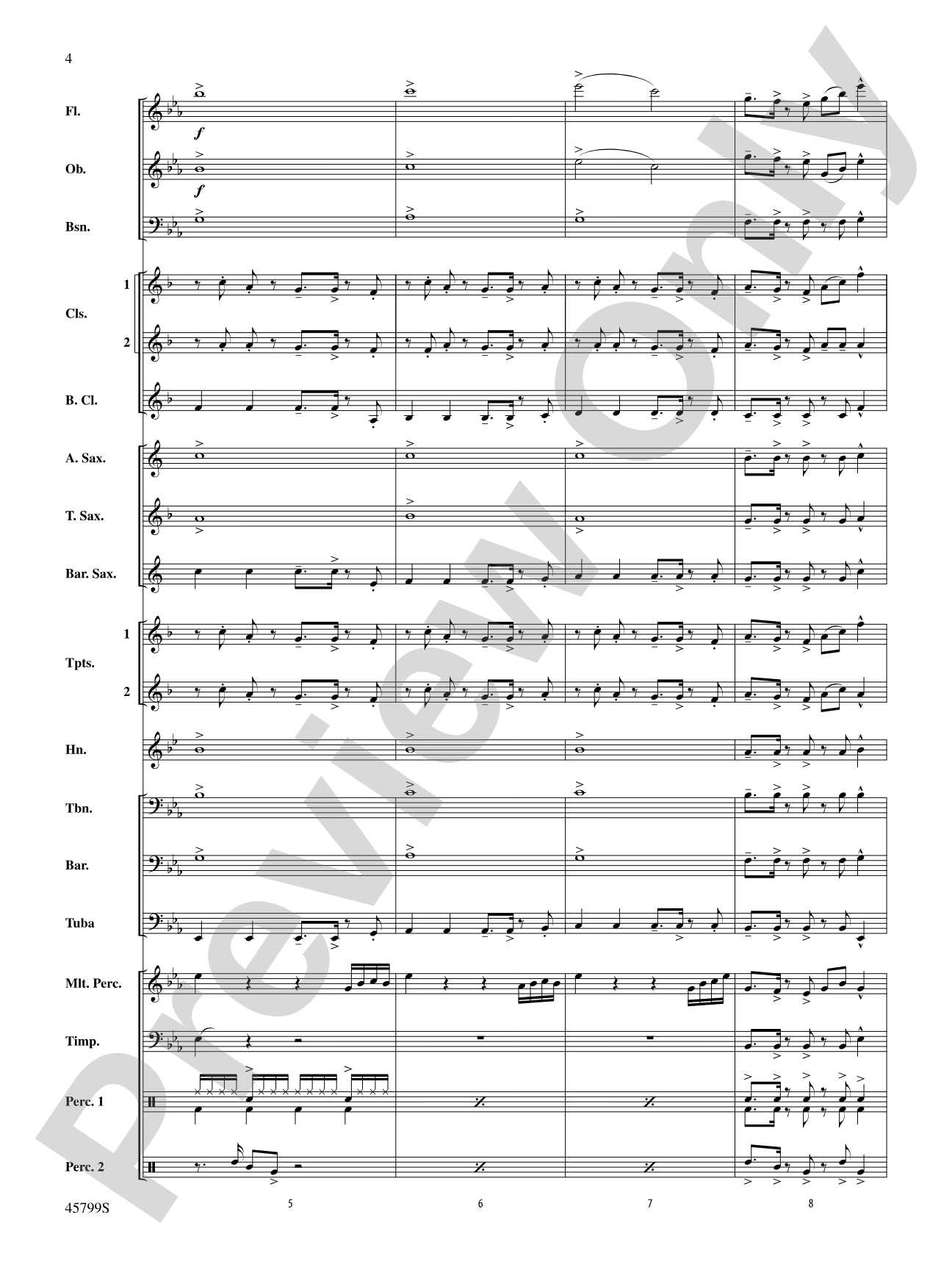 Go Big or Go Home: Concert Band Conductor Score & Parts