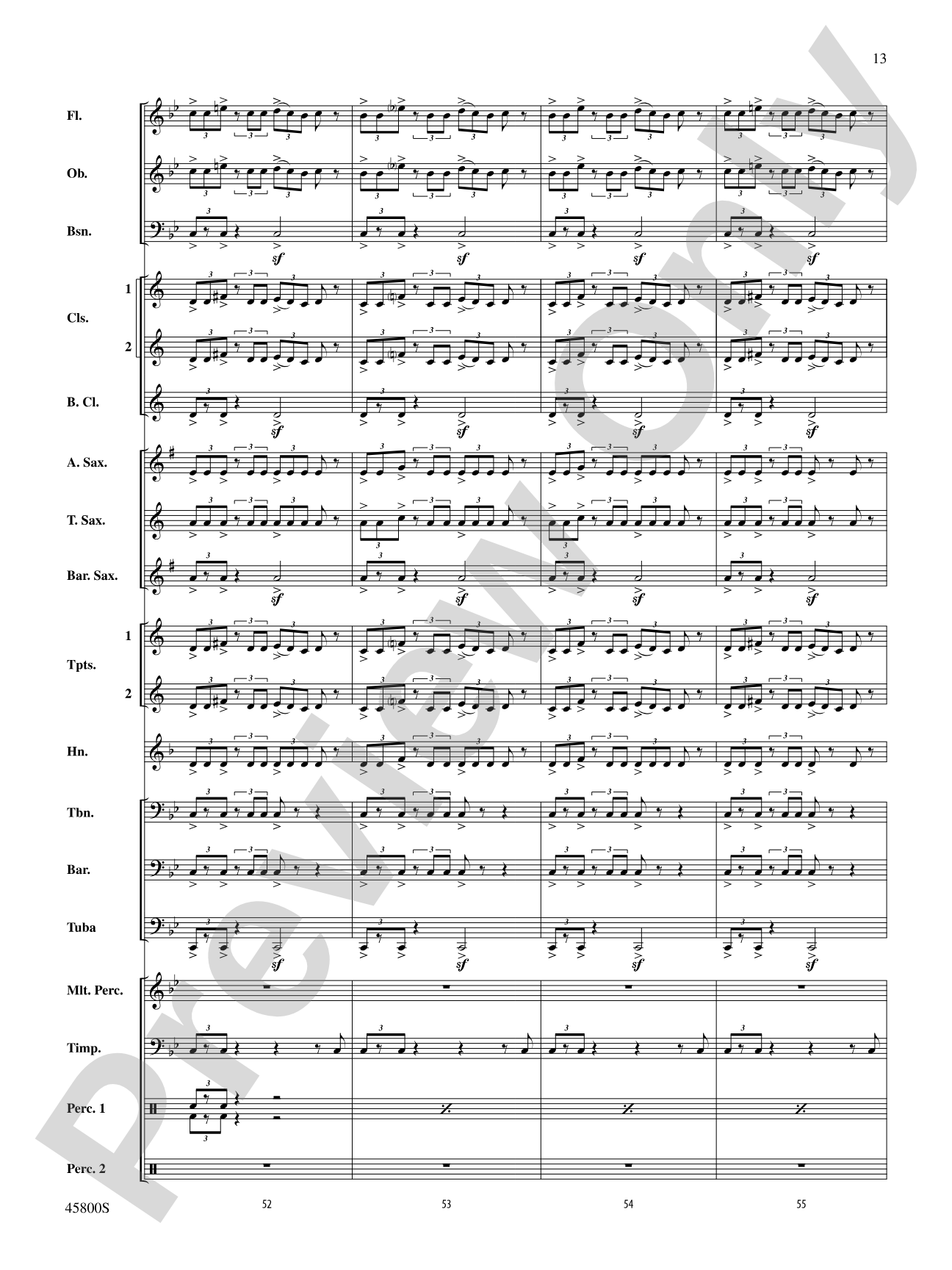 Suite from Fantastic Beasts and Where to Find Them: Concert Band Conductor Score & Parts