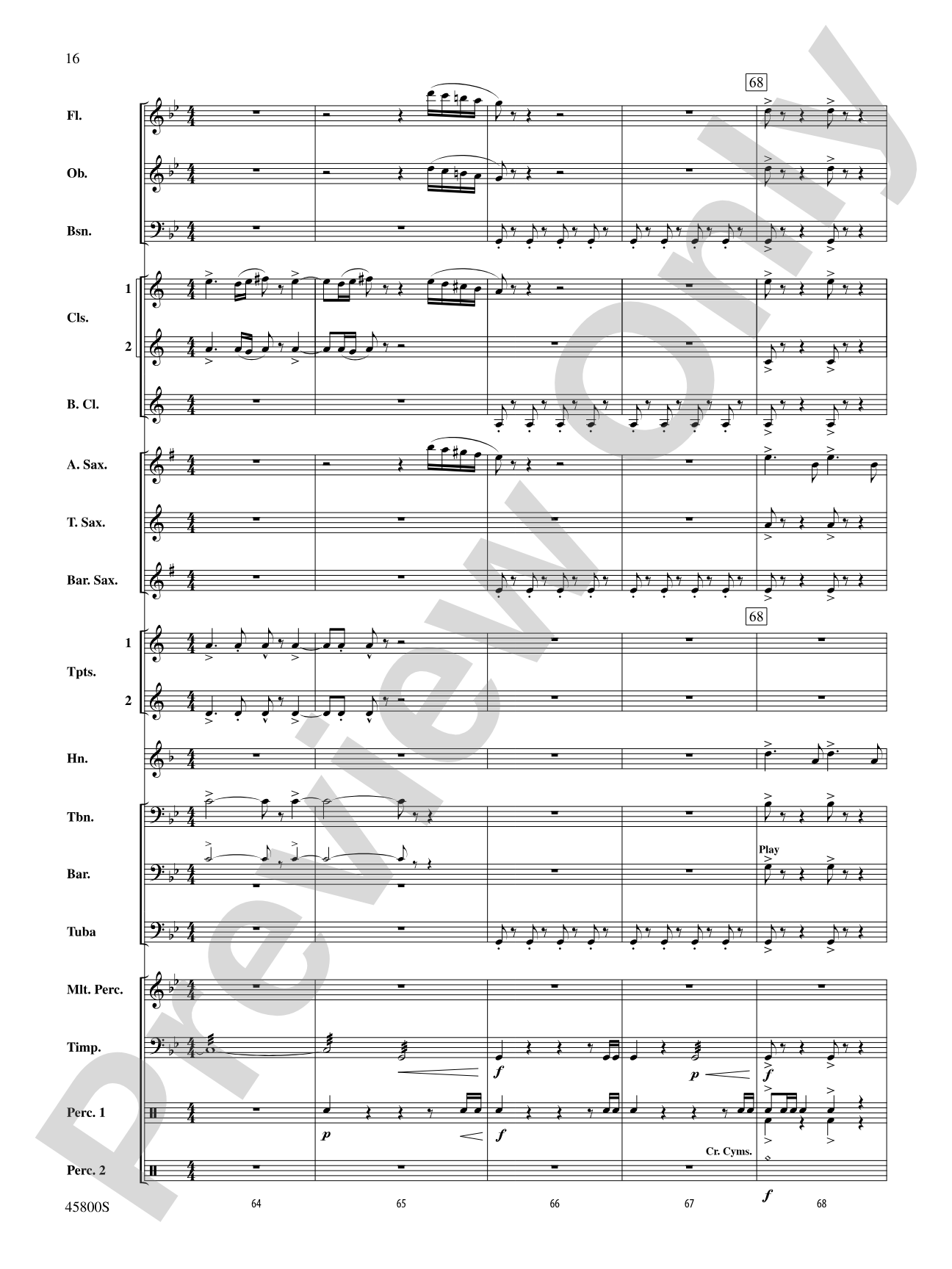 Suite from Fantastic Beasts and Where to Find Them: Concert Band Conductor Score & Parts