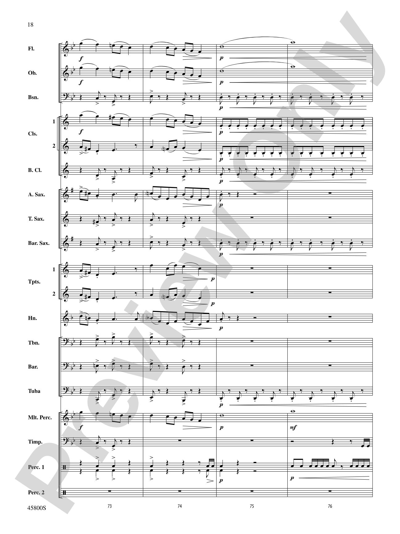 Suite from Fantastic Beasts and Where to Find Them: Concert Band Conductor Score & Parts