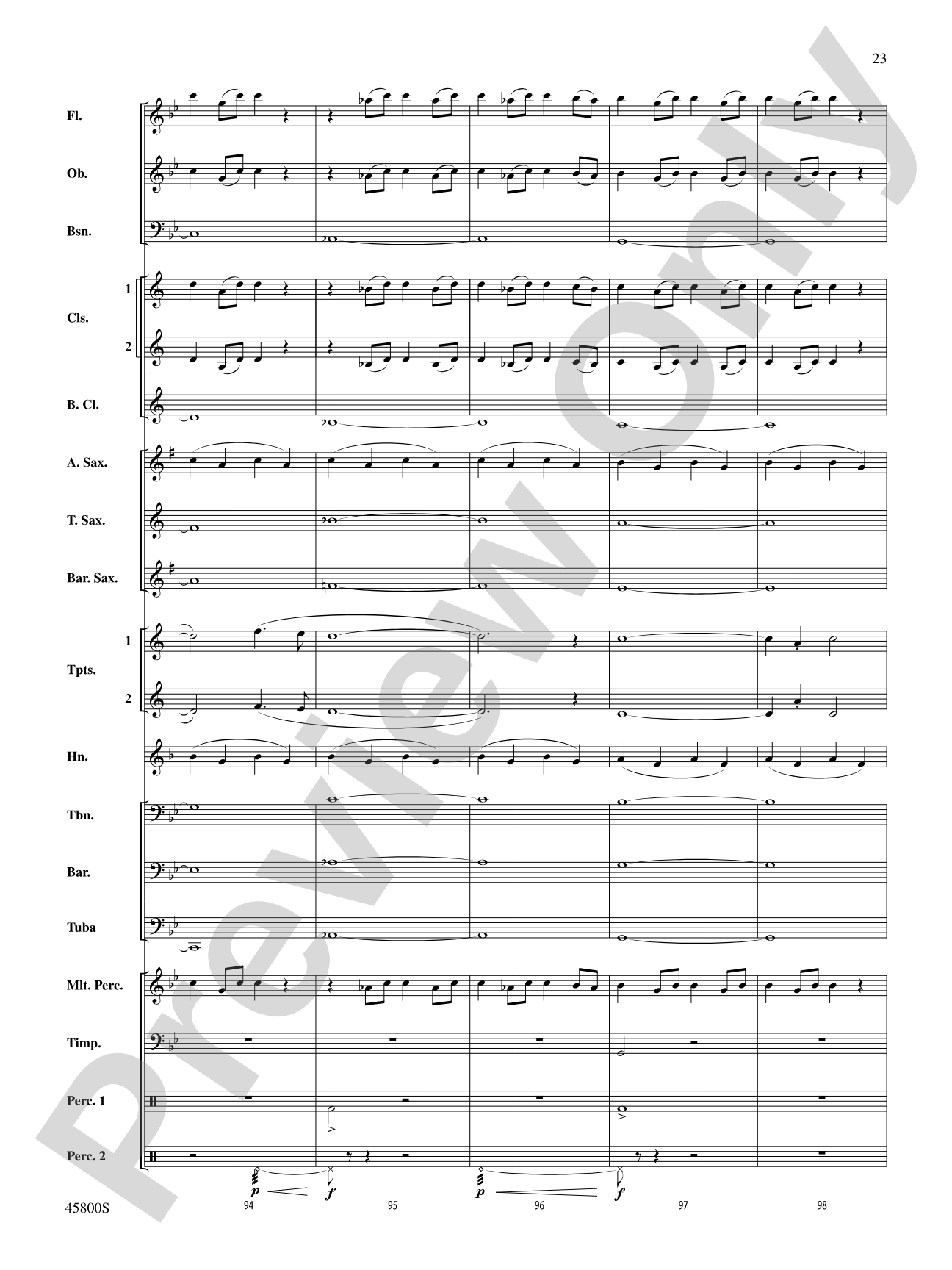 Suite from Fantastic Beasts and Where to Find Them: Concert Band Conductor Score & Parts