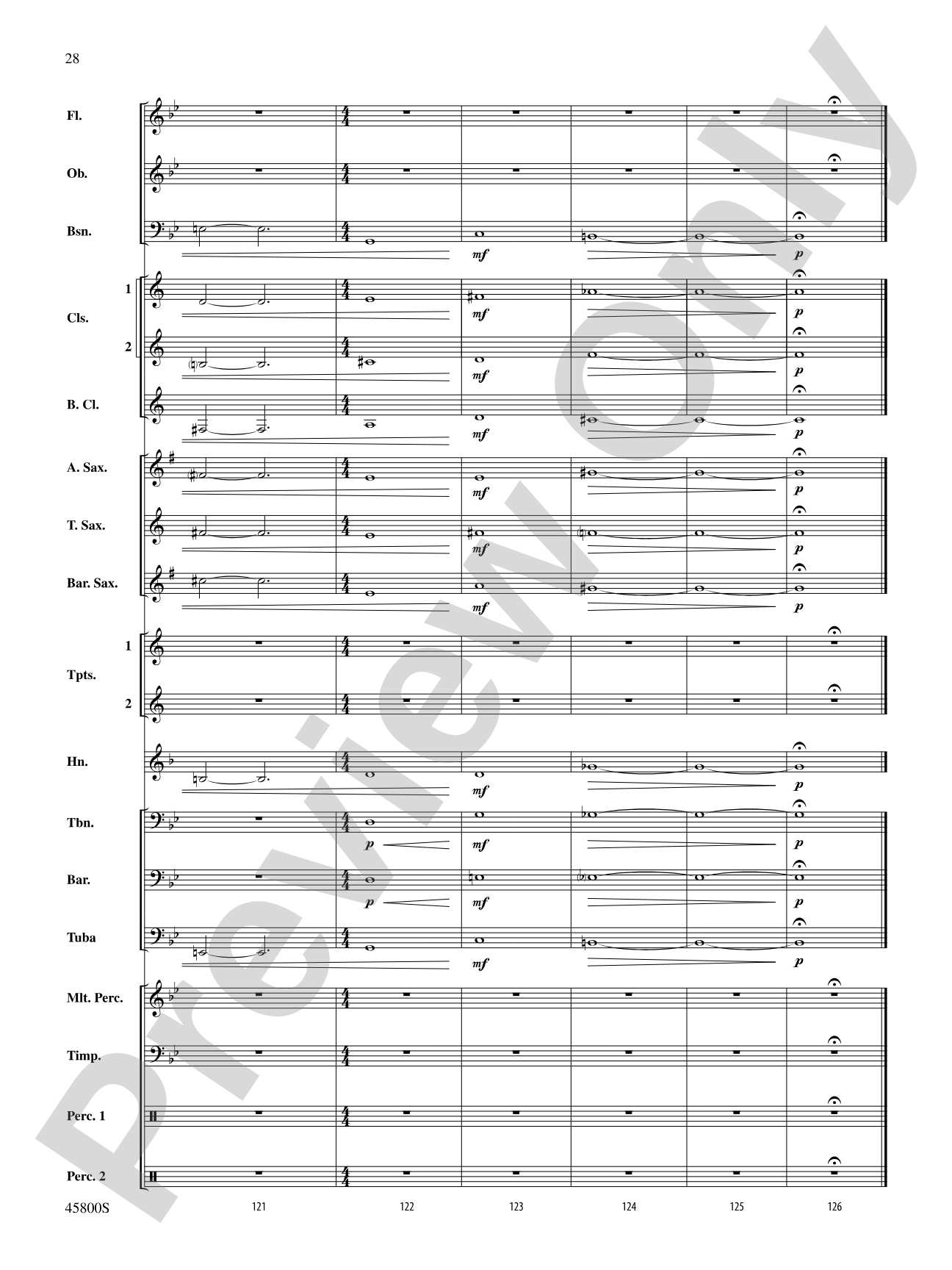 Suite from Fantastic Beasts and Where to Find Them: Concert Band Conductor Score & Parts