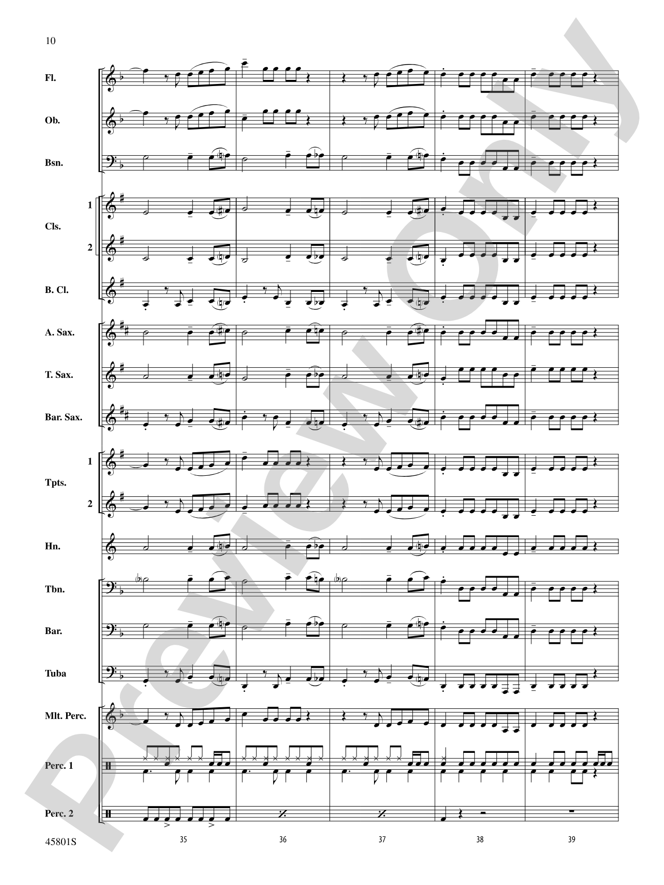 Cake by the Ocean: Score