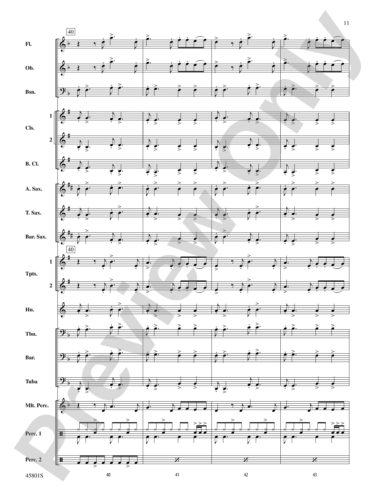 Cake by the Ocean: Score